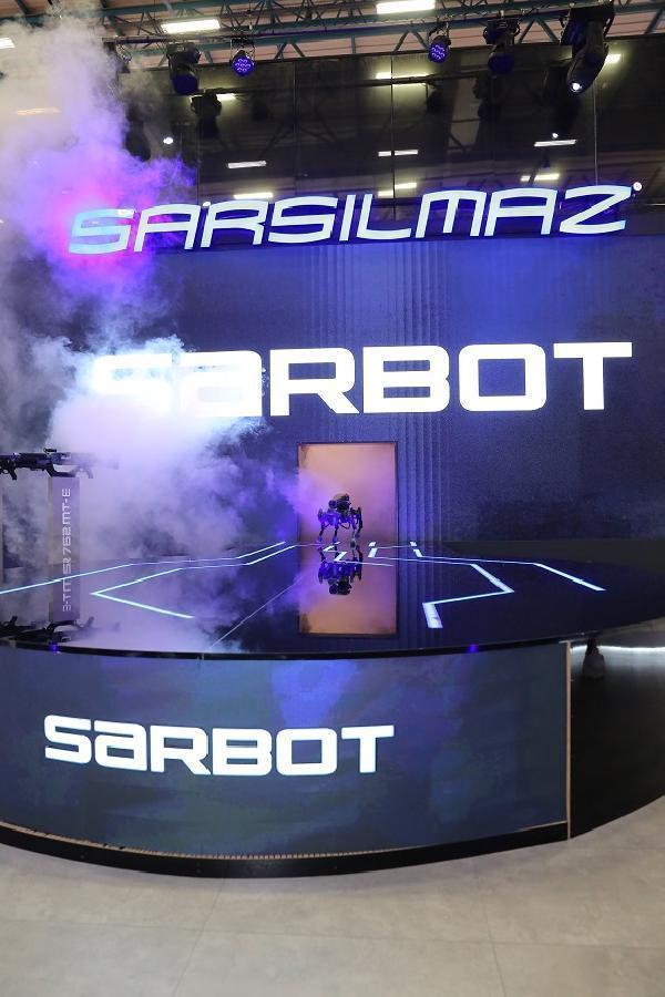 SARBOT yeni sistem ve donanımlarıyla IDEF 2023te tanıtıldı İstanbul