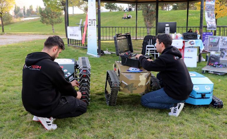 Üniversite öğrencileri yapay zeka ile insansız kara aracı geliştirdi