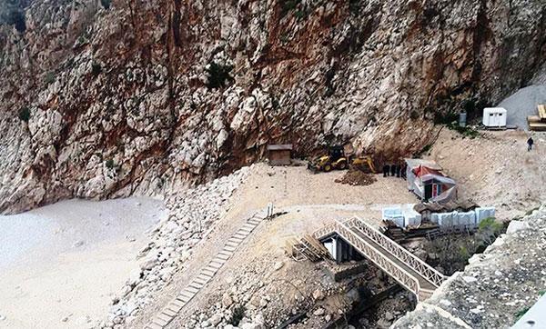 Başkan Kocaer: Kaputaş Plajında 1 gram beton kullanılmadı