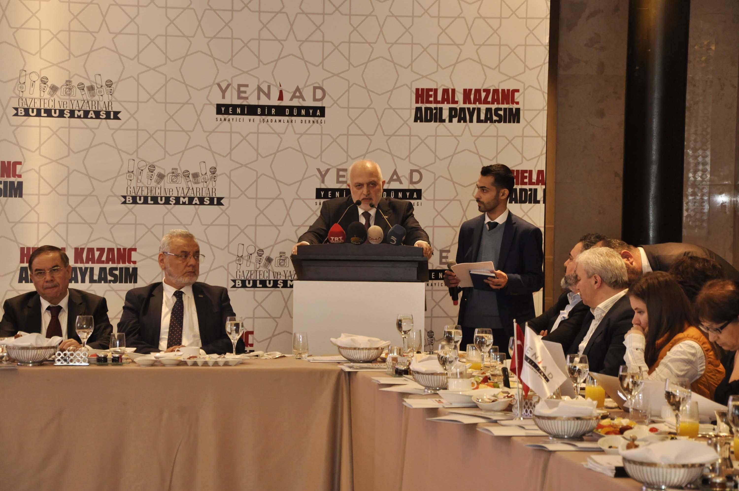 YENİAD Başkanı Esmerer: Her türlü fedakarlığı yine ülkemiz ve tüm insanlık için yapmaya gayret göstereceğiz
