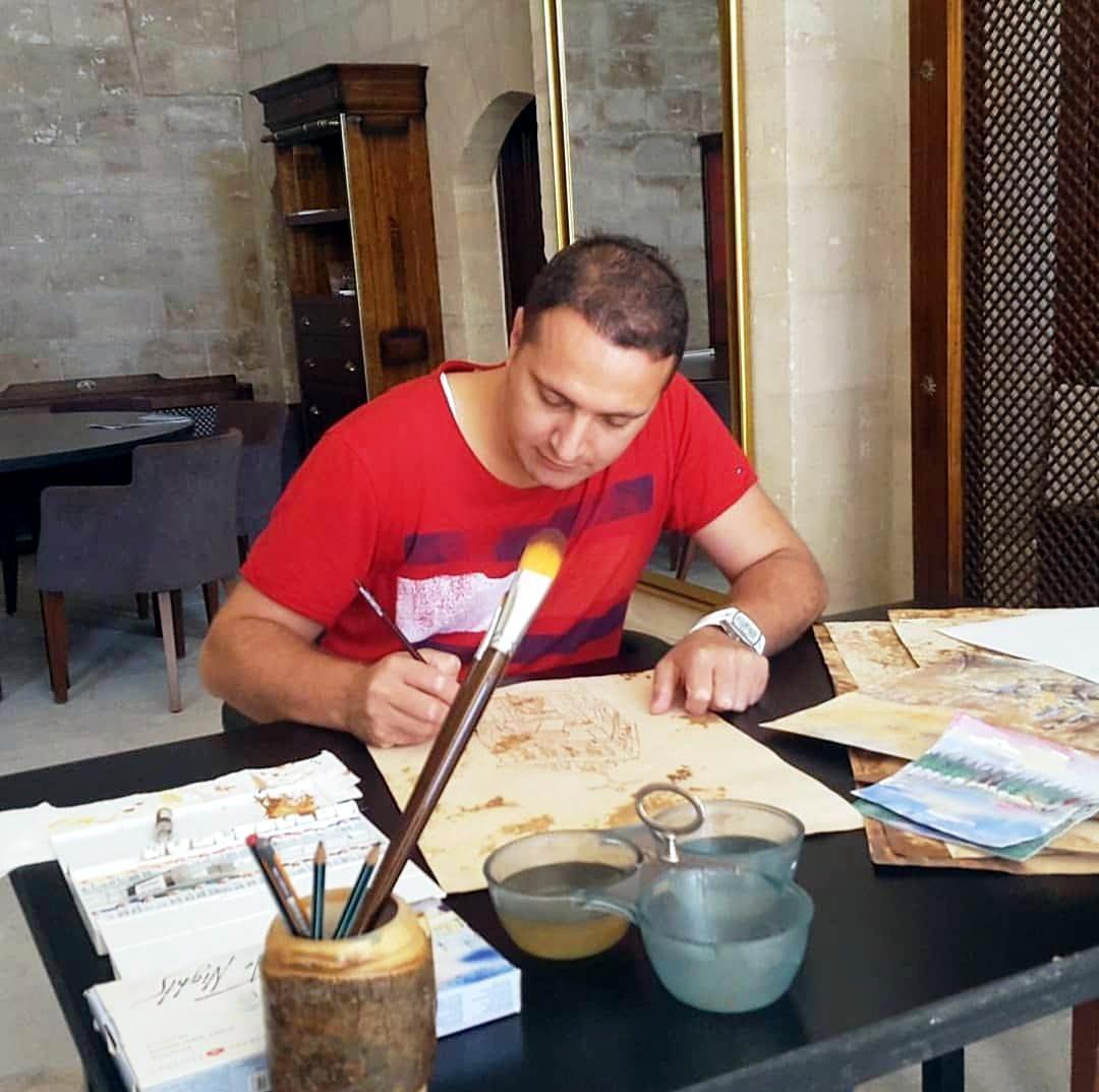 Mardinli ressam, Erdoğanın önerisiyle tekniğine patent aldı