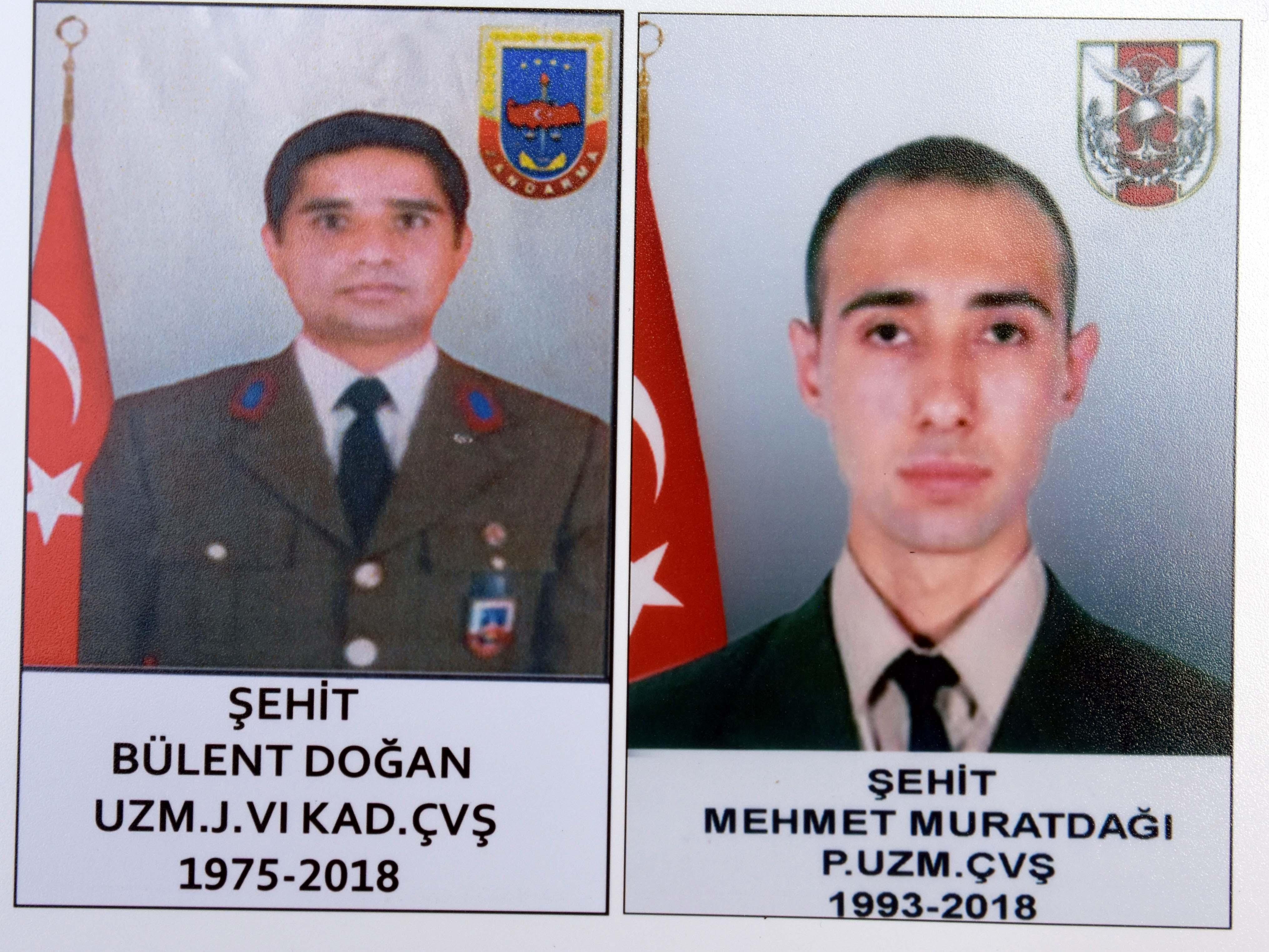 Afrin şehitleri son yolculuklarına uğurlandı