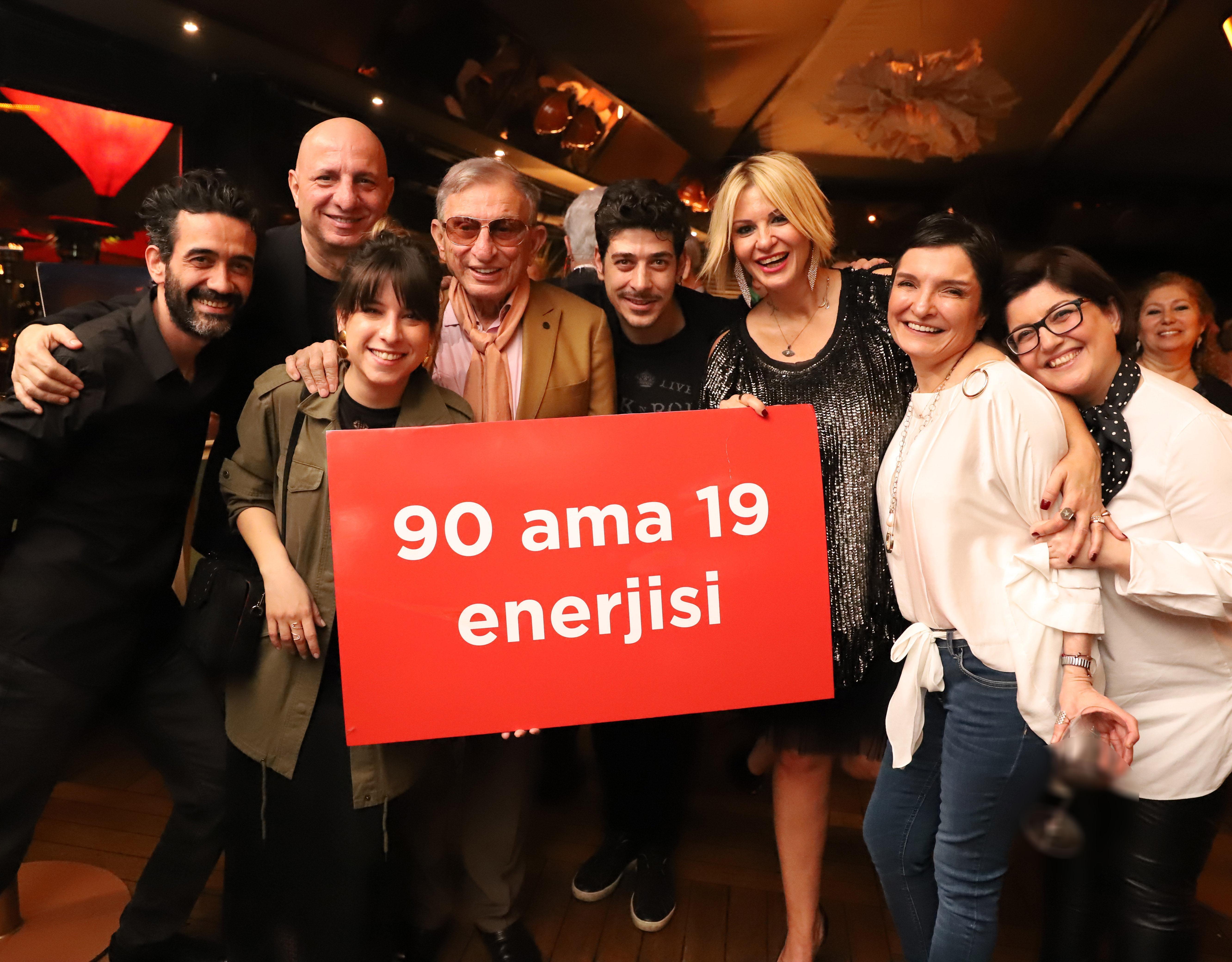 Haldun Dormen’in 90’ıncı yaşı kutlandı