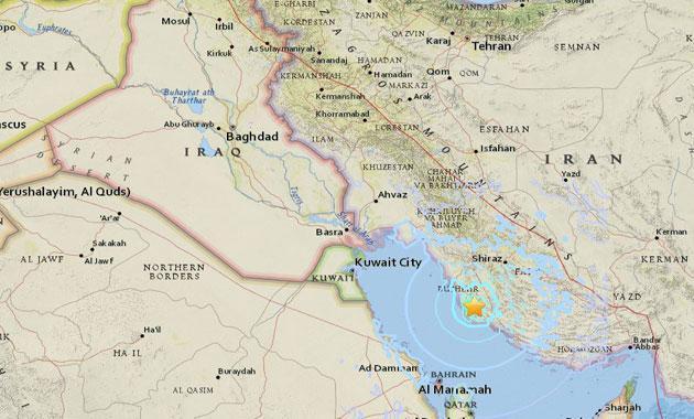 İranda 5.5 büyüklüğünde deprem oldu