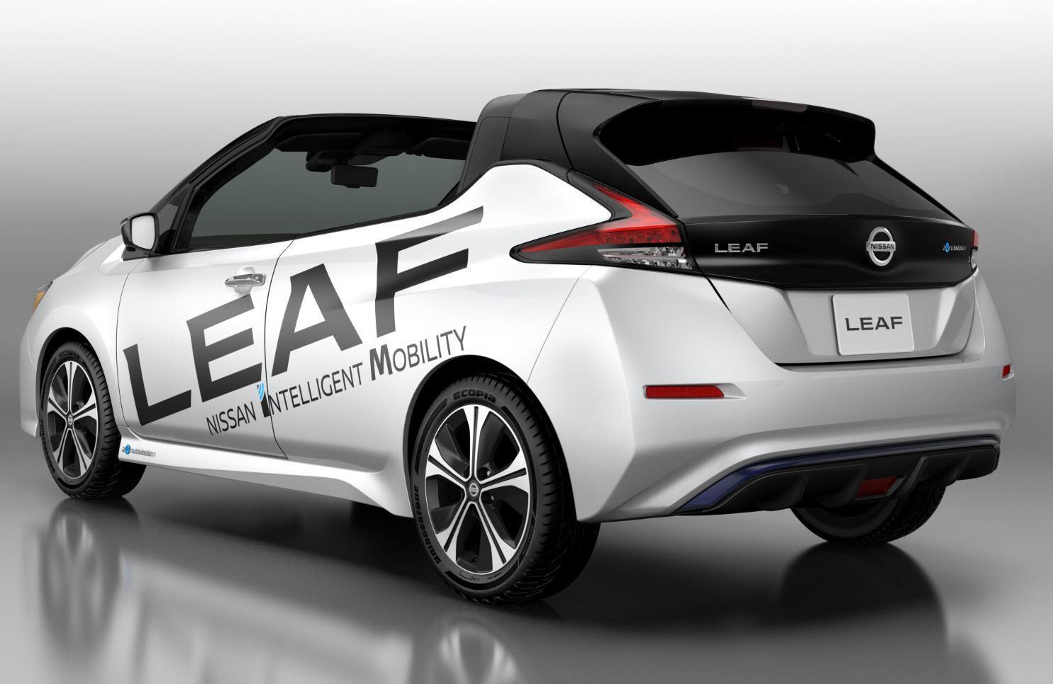 Nissandan üstü açılır yepyeni otomobil: LEAF