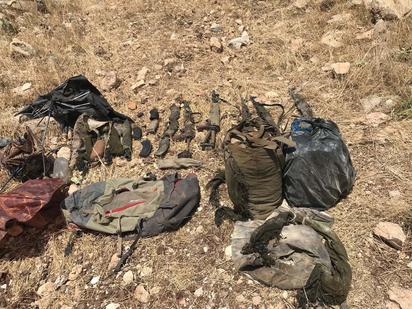 Şırnakta PKKlı 2 terörist öldürüldü, 2si ise yaralı ele geçti