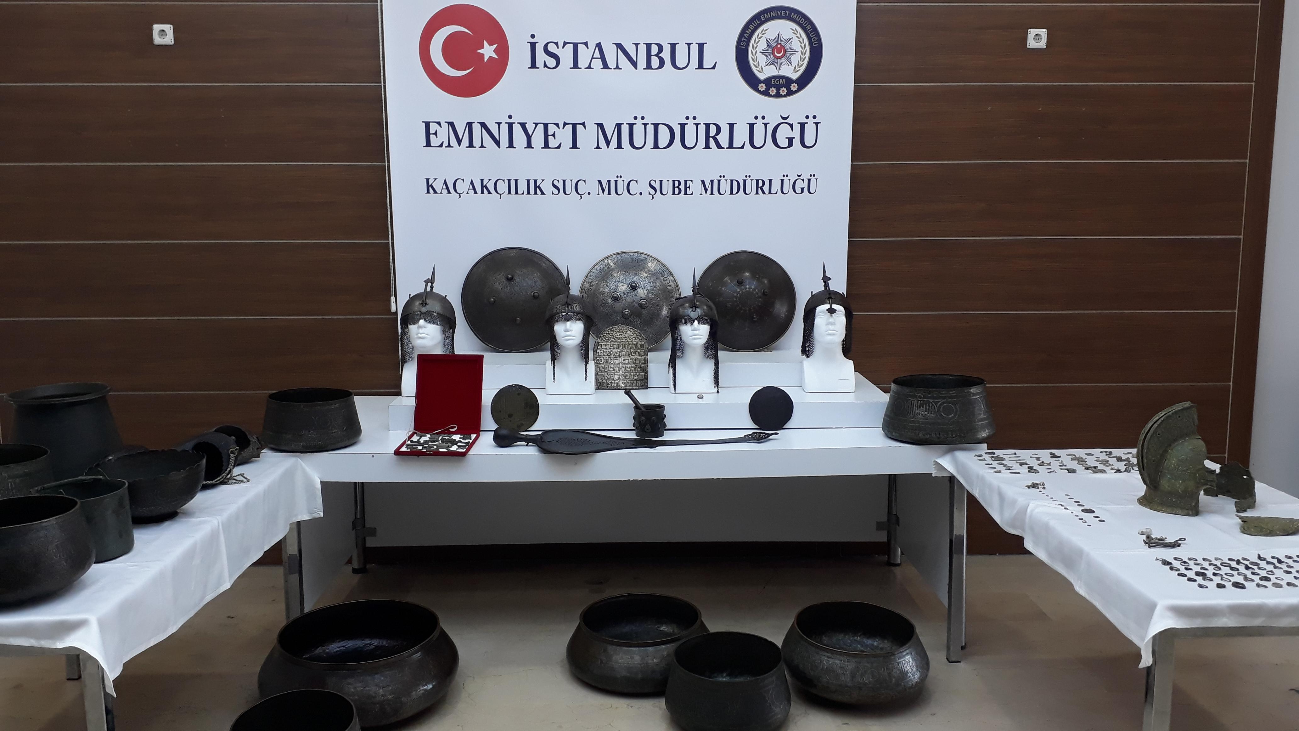 İstanbulda tarihi eser operasyonu