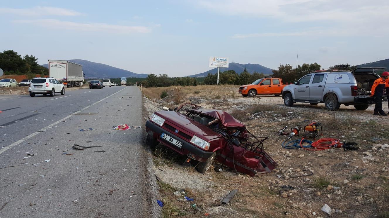 Karayolunda yasak olan hareketi yaptı, sonu kötü bitti