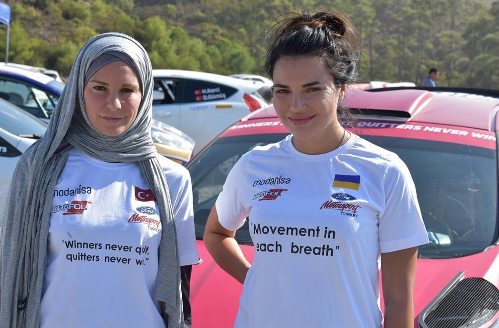 Dünya Ralli Şampiyonasının tek Türk kadın pilotu Çetinkaya, test sürüşünü yaptı