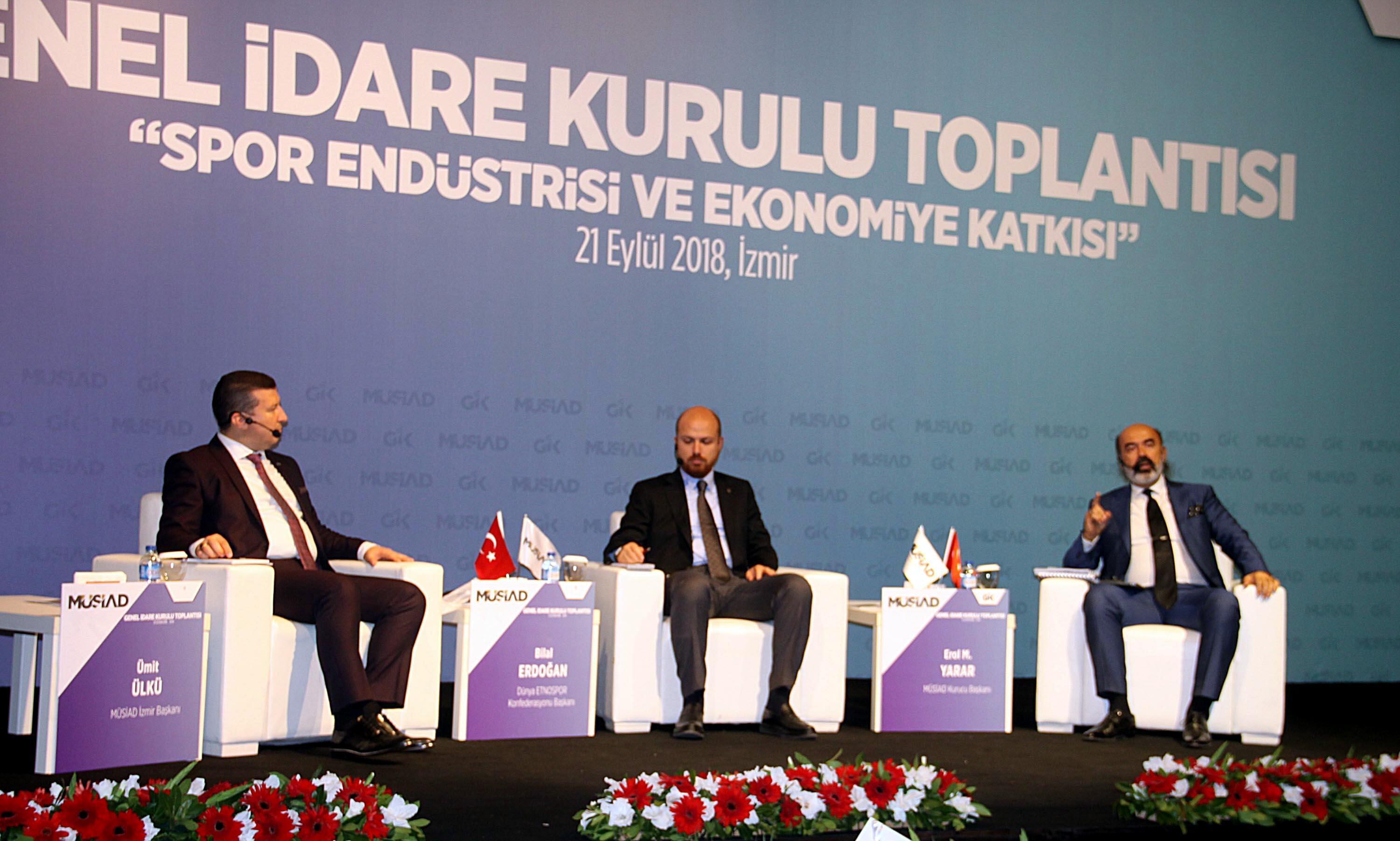 Bilal Erdoğan, milli sporlarda başarının artması için destek istedi