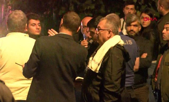 Otoparktaki yangın korkuttu