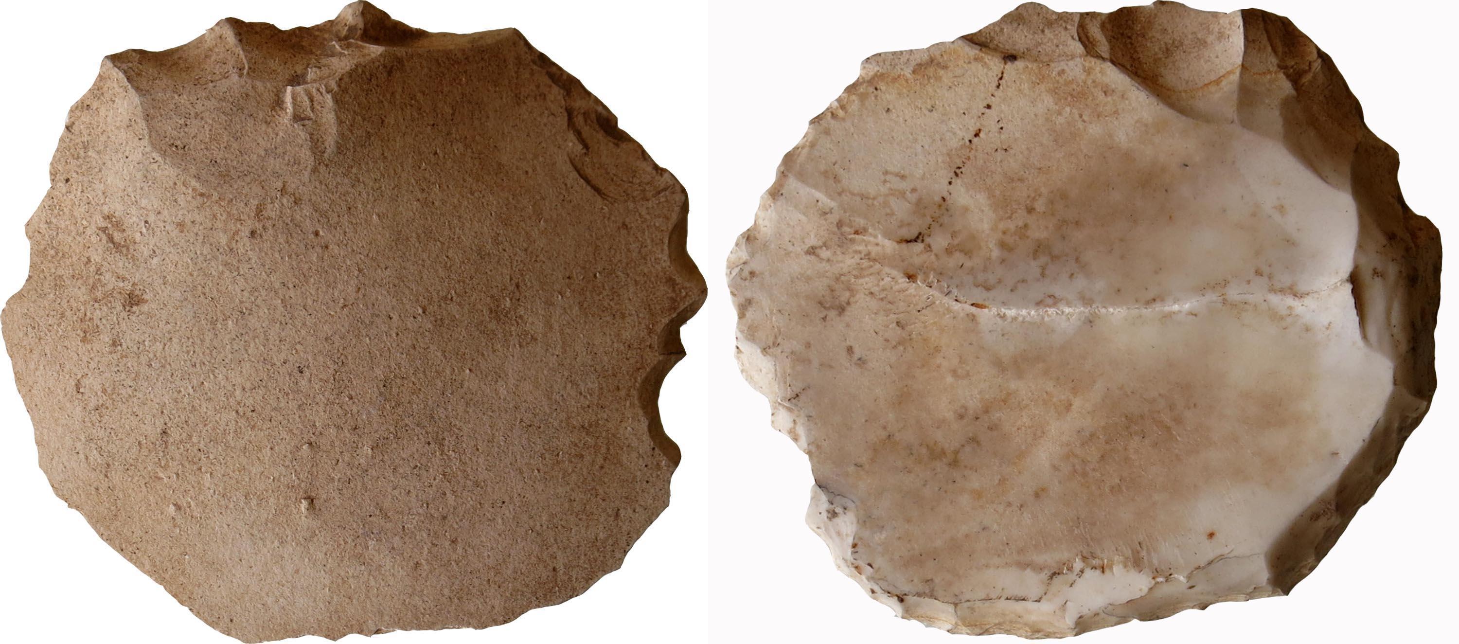 Eskişehirde 200 bin yıl öncesine ait taş alet bulundu
