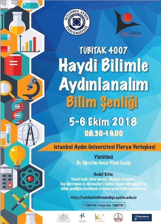 İAÜ, ‘Haydi Bilimle Aydınlanalım’ şenliğine ev sahipliği yapacak