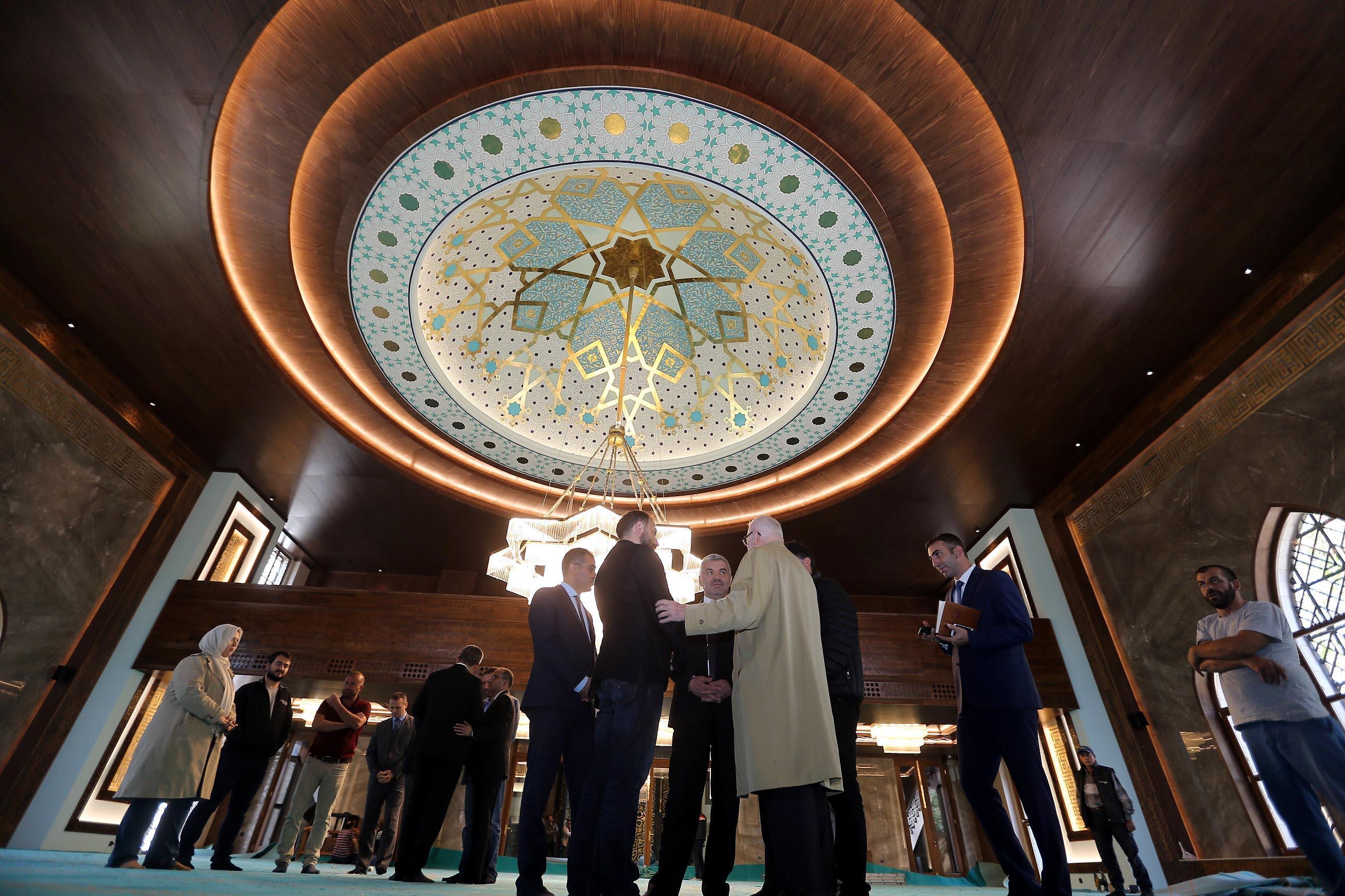 Açılış öncesi Orgeneral Hulusi Akar Camii’nin akustiği test edildi