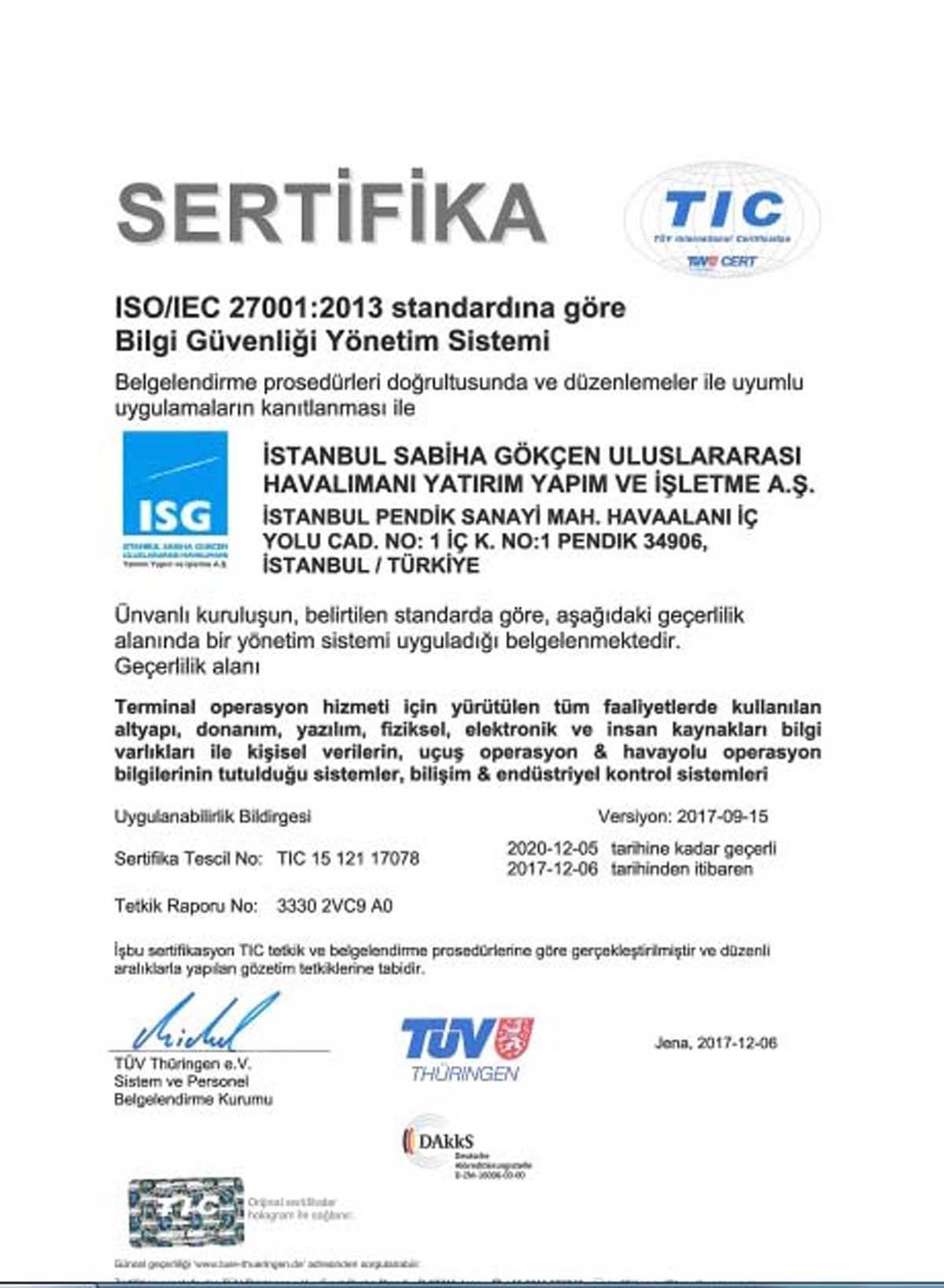 Sabiha Gökçen Havalimanından bir ilk daha