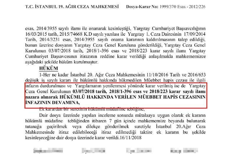Karar çıktı; Galip Öztürk gitti