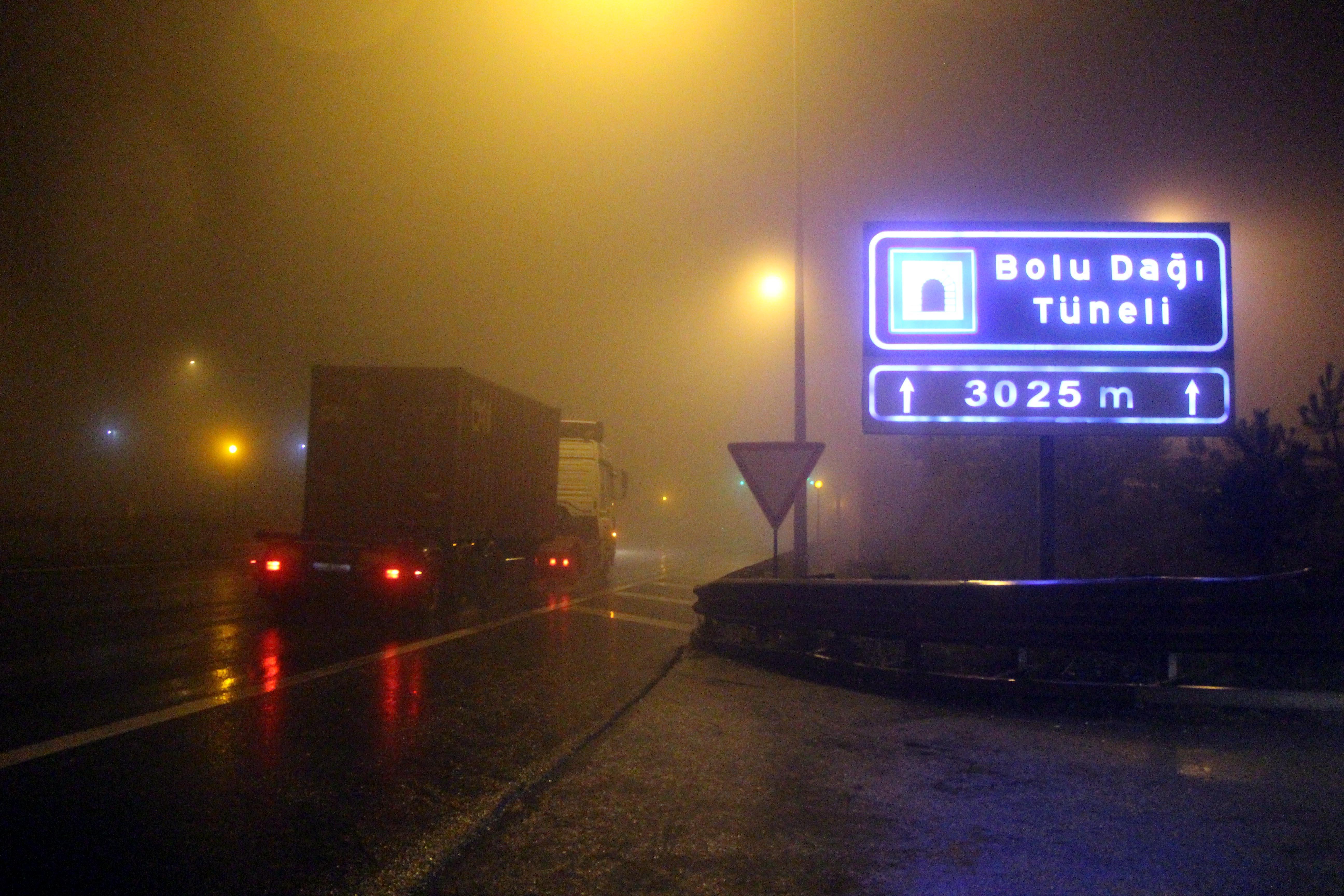 Bolu Dağı Tünelinin Ankara istikameti 19 gün sonra ulaşıma açıldı