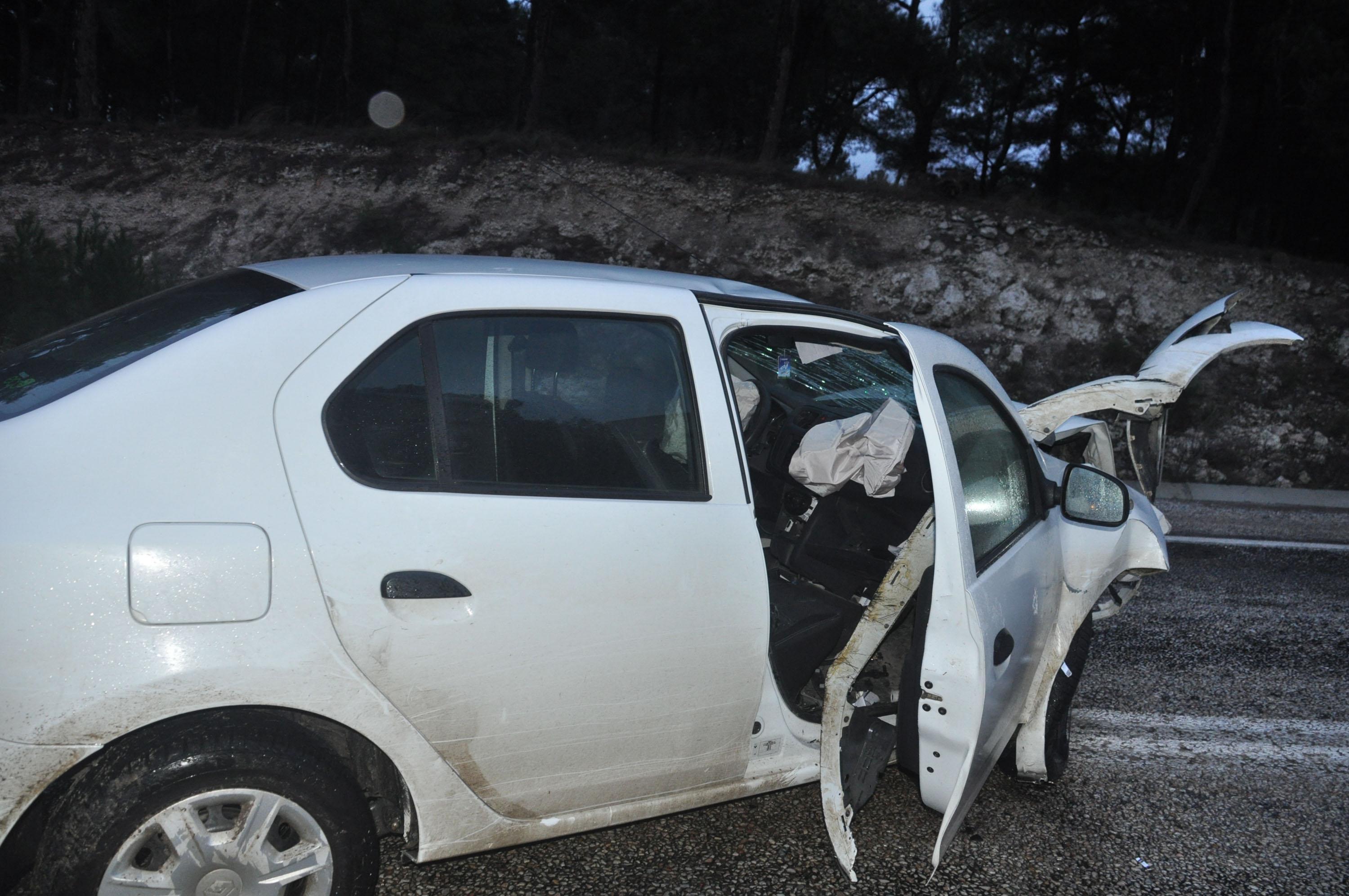 Bayramiç’te trafik kazası: 3 yaralı