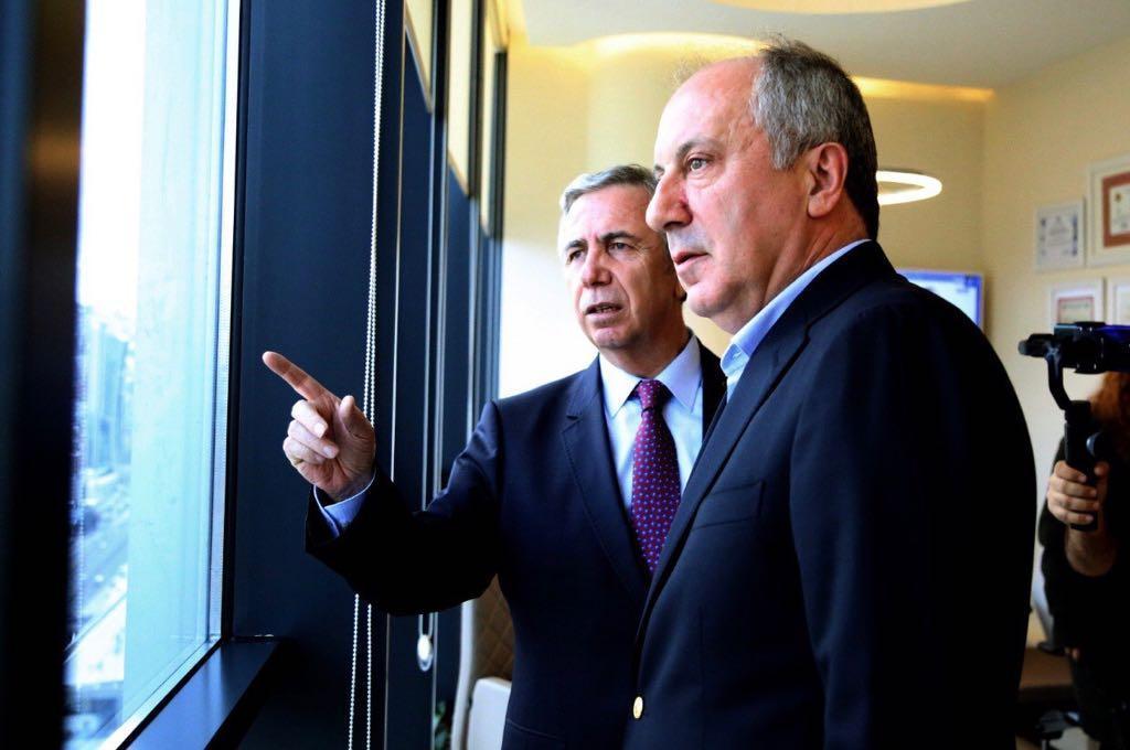 Mansur Yavaş, Muharrem İnce ile bir araya geldi