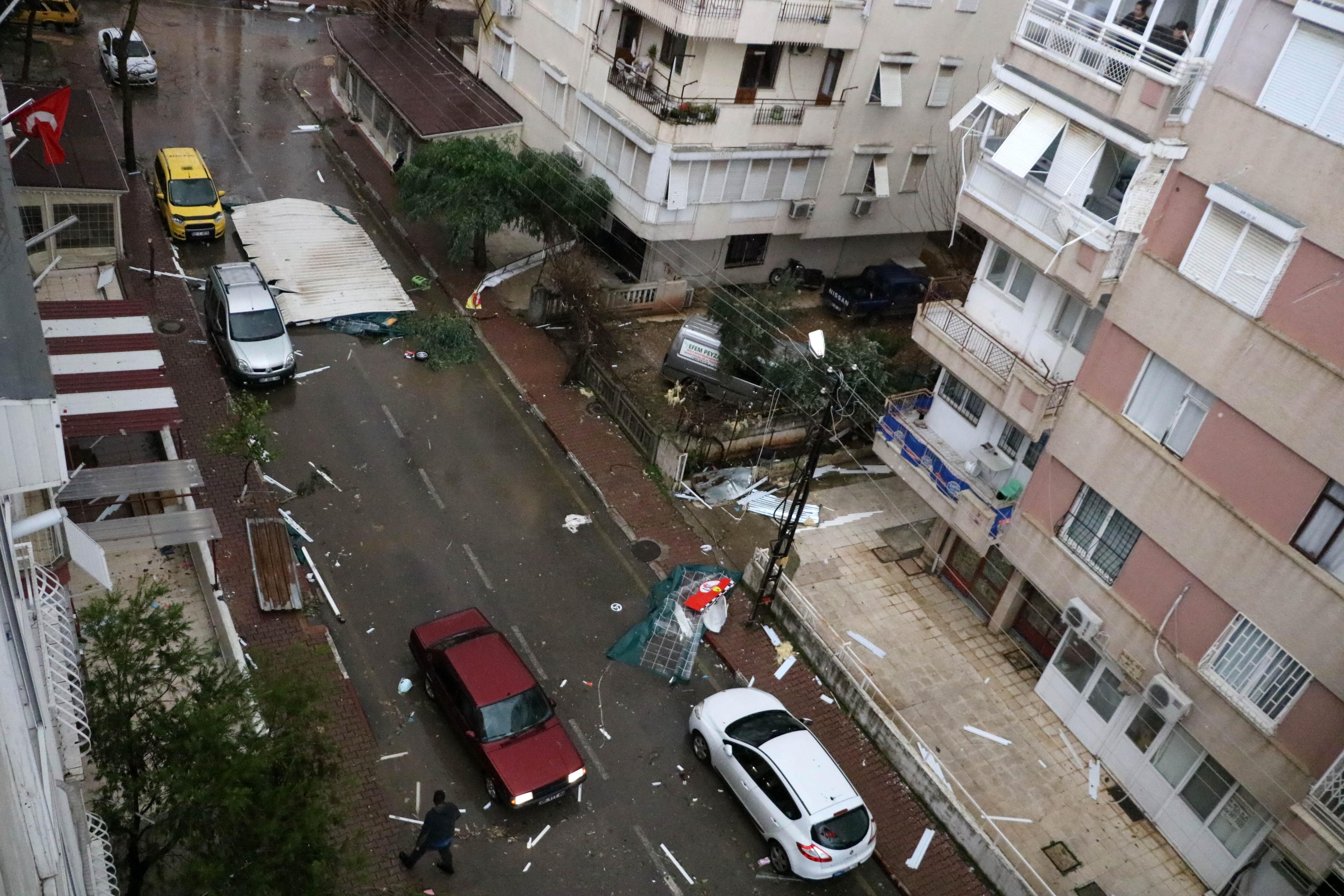 Antalyada hortum faciası