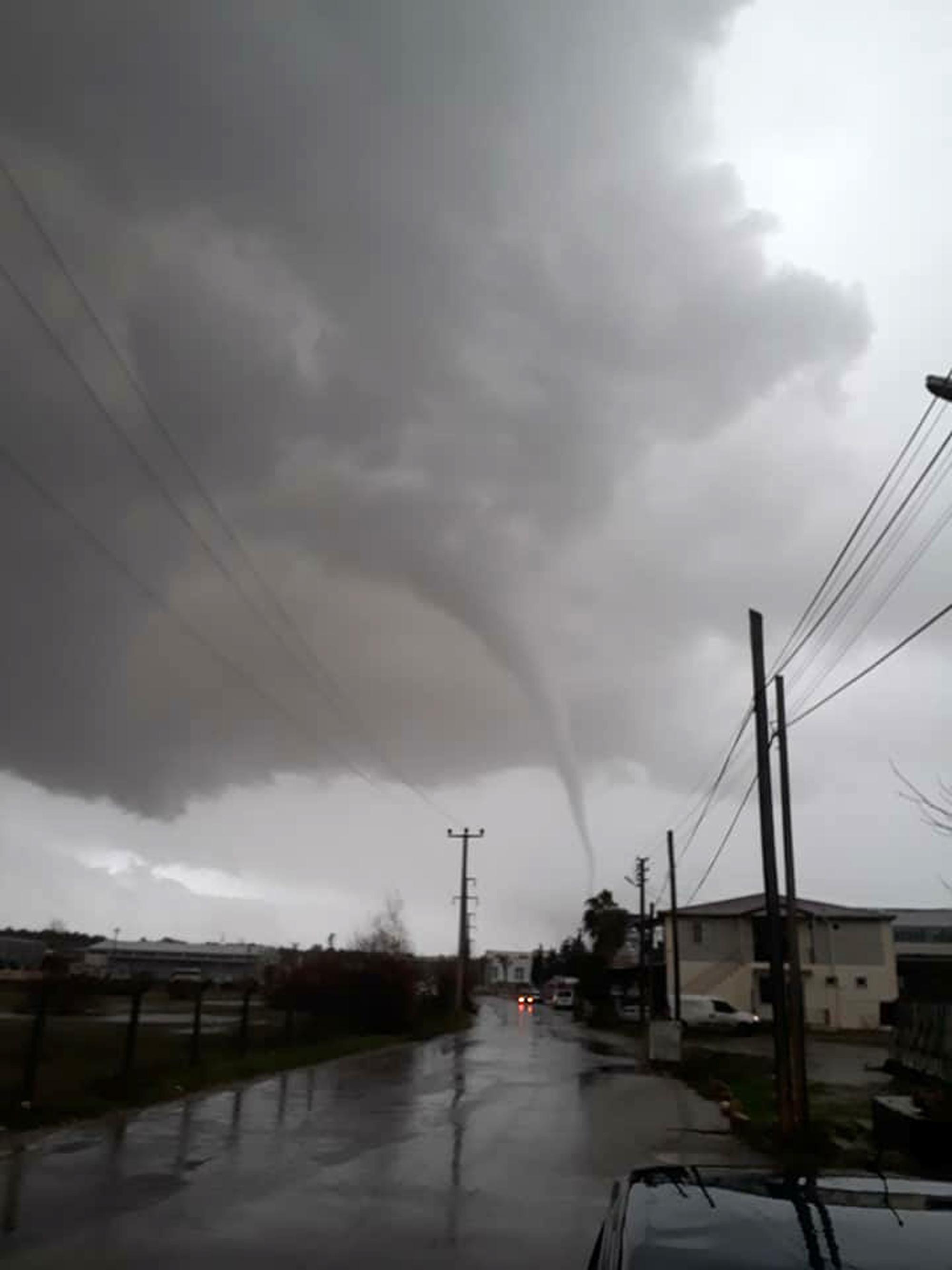 Antalyada hortum faciası