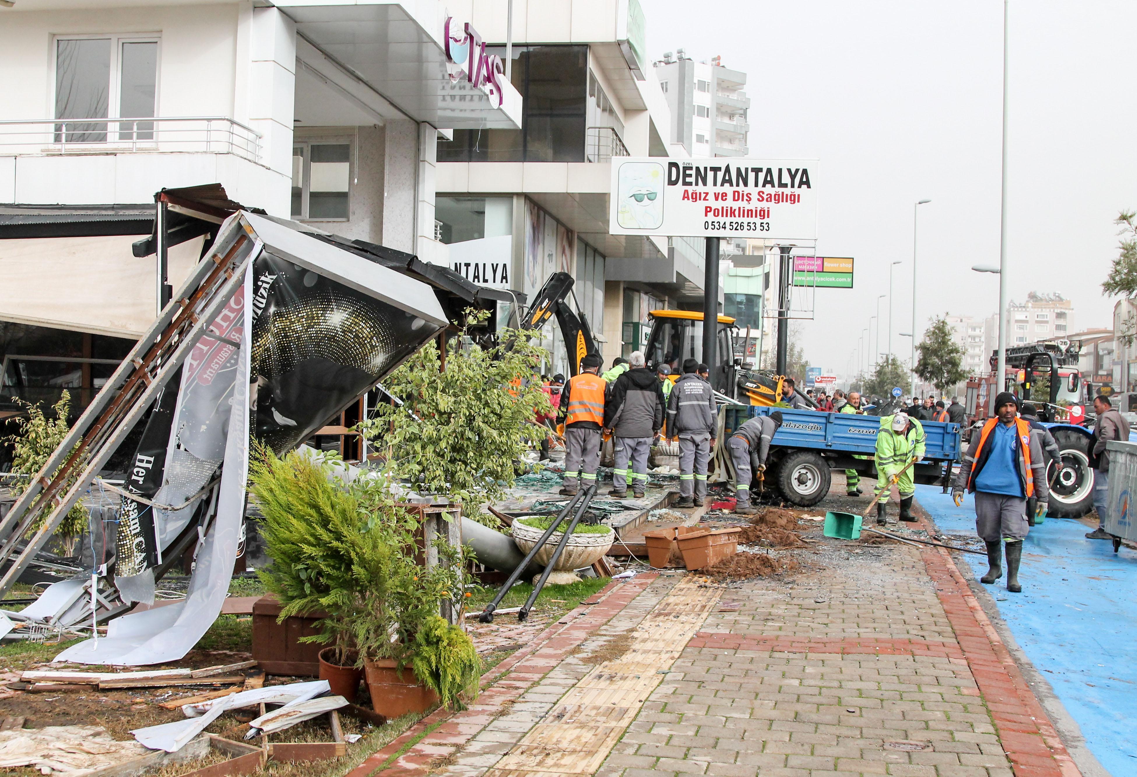 Antalyada hortum faciası