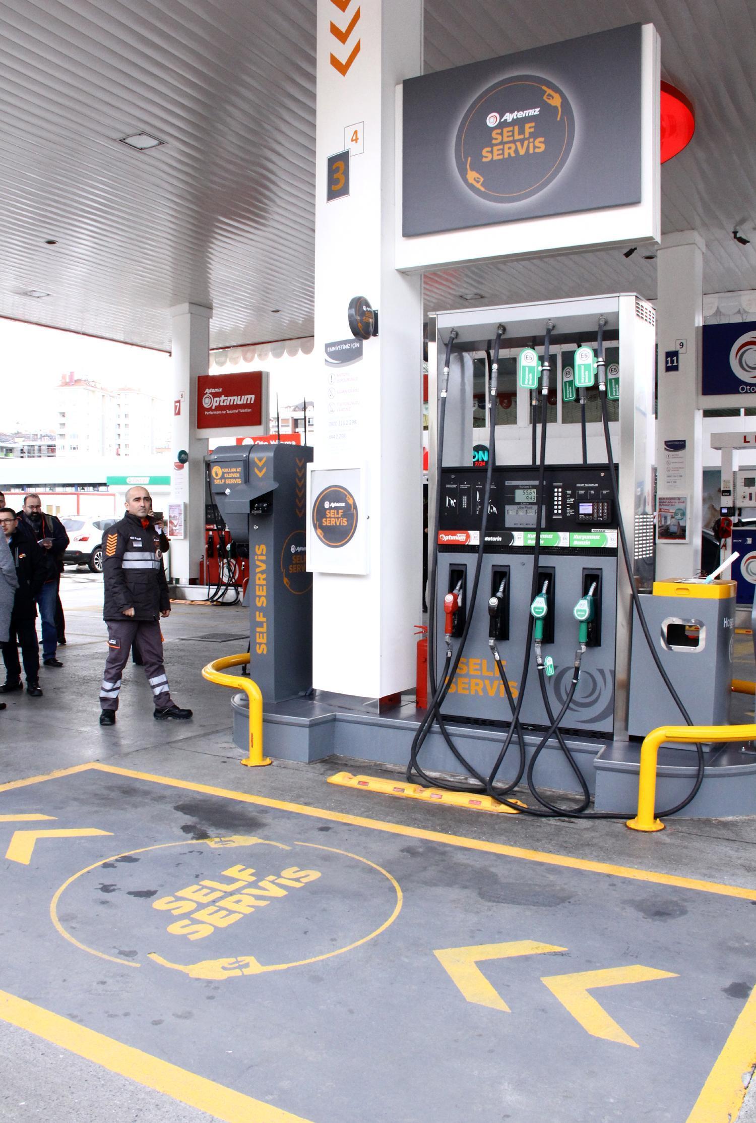 Akaryakıt istasyonlarında ‘self servis’ dönemi başlıyor