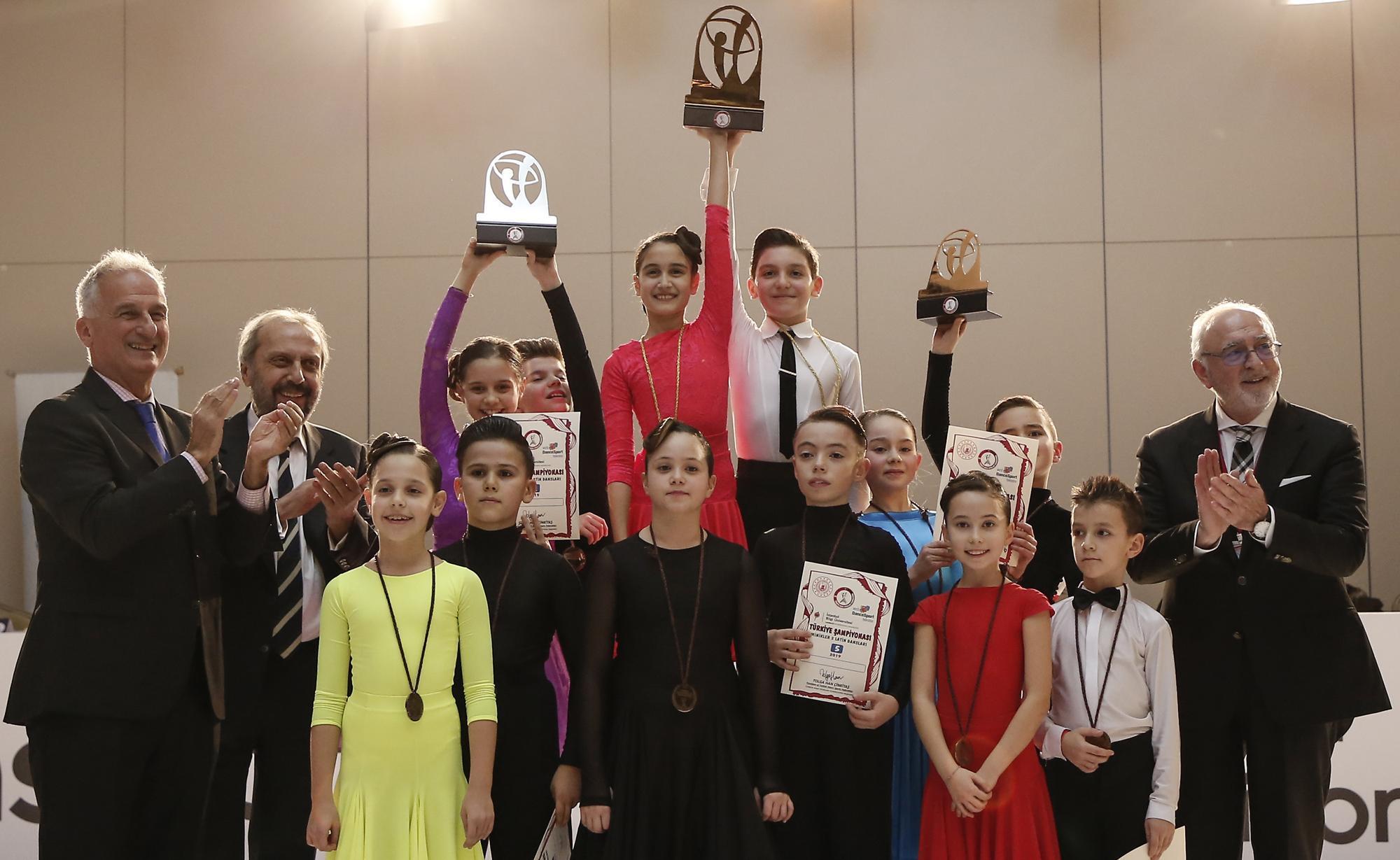 Dans Sporu BİLGİ Türkiye Şampiyonası’nda dansçılar performanslarıyla büyüledi