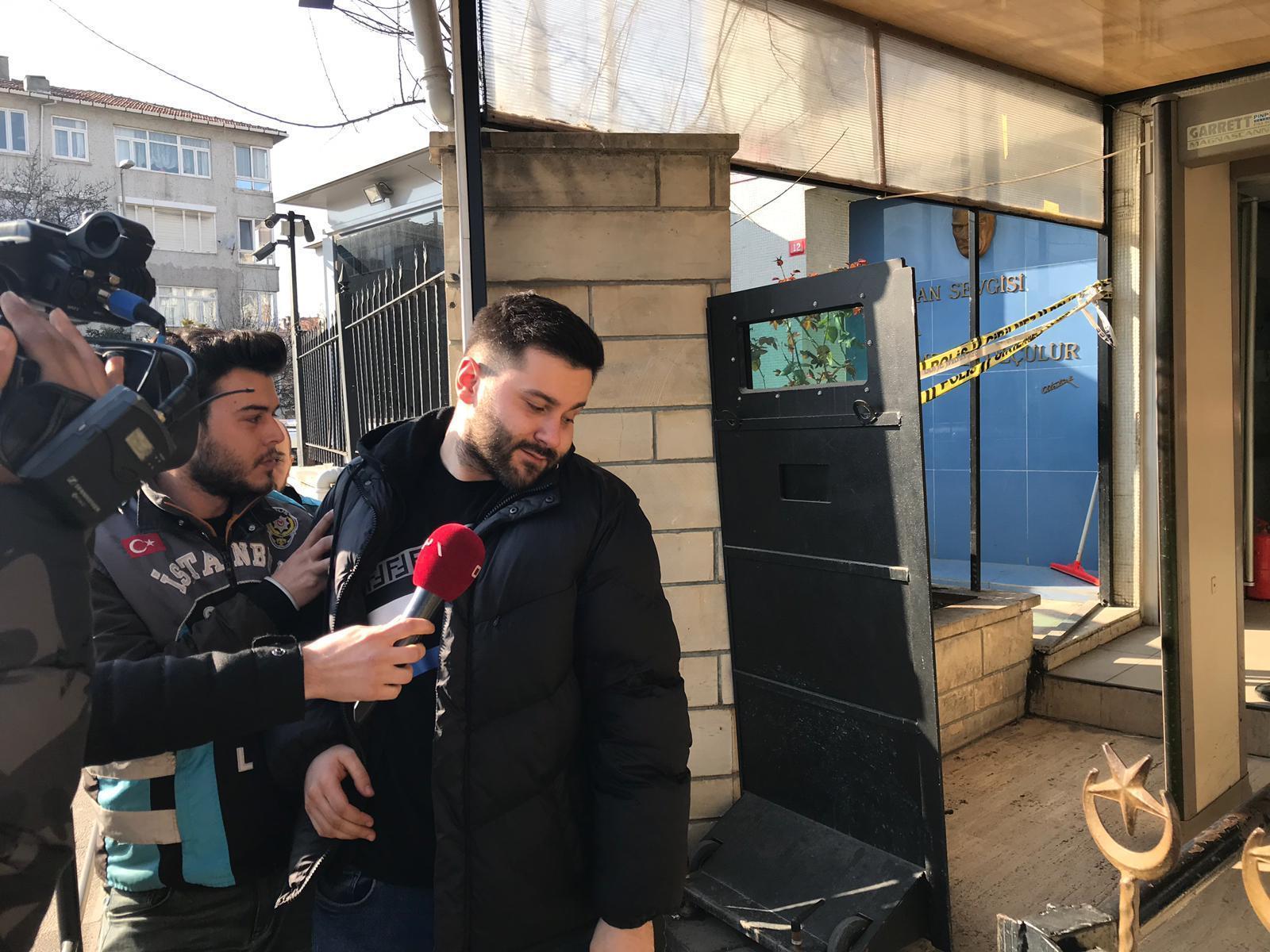 Ambulansa yol vermeyen maganda yakalandı