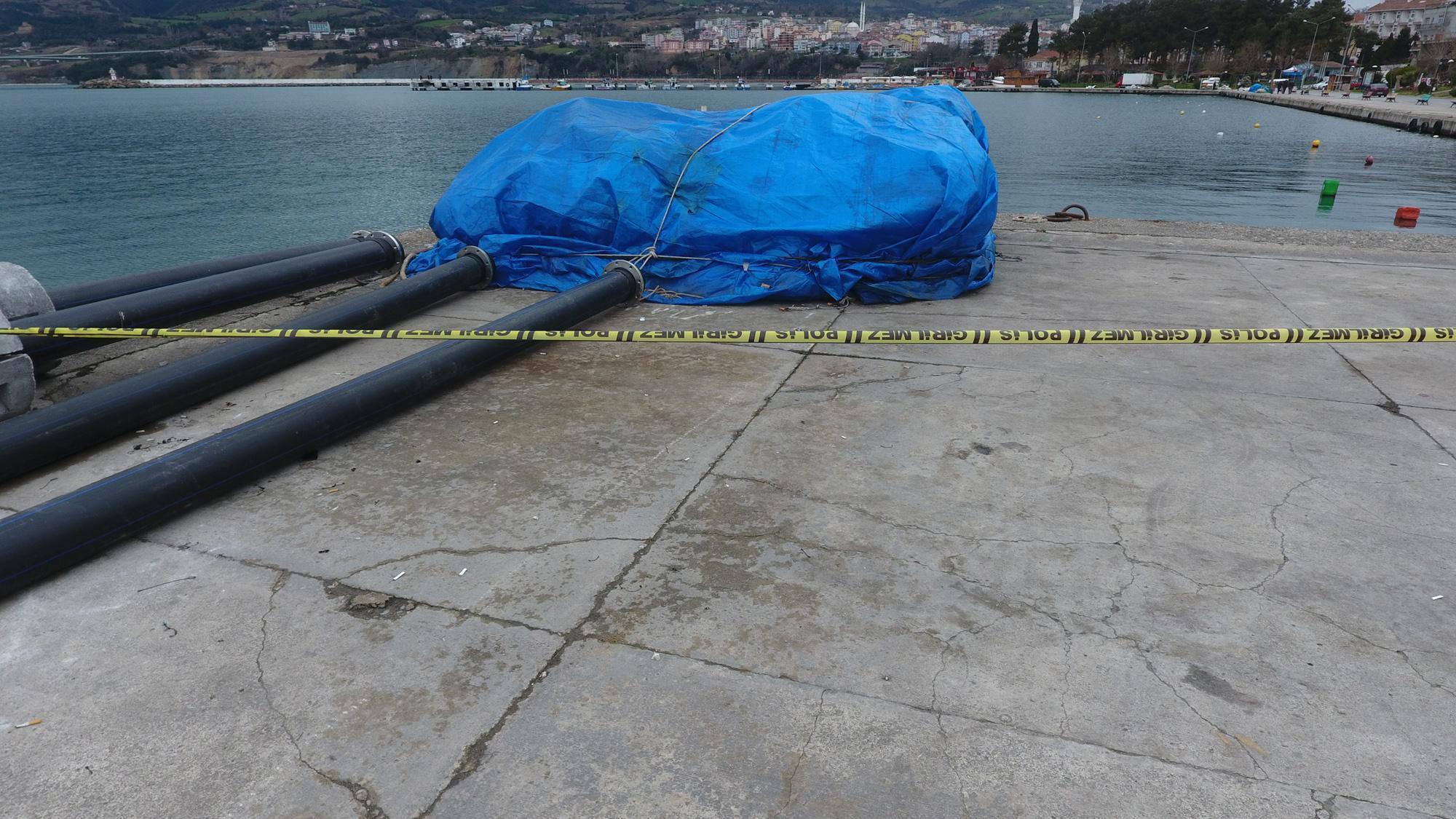 Gerze Limanında erkek cesedi bulundu
