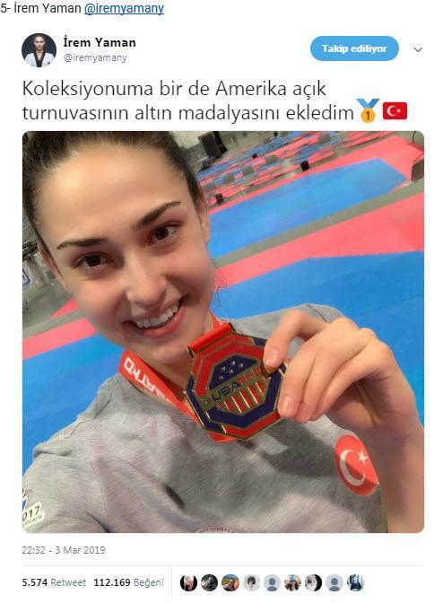 Twitter’da en etkin 8 sporcu Türk kadını