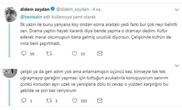 Didem Soydandan tepki çeken paylaşım