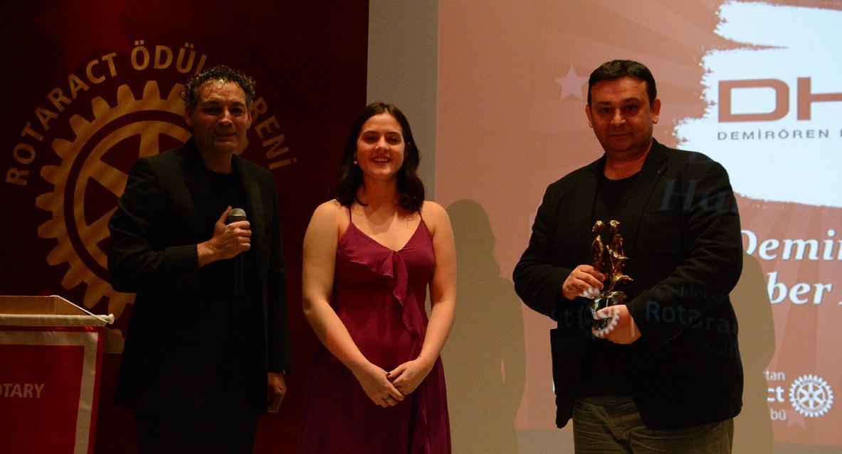 İş, sanat, moda, medya ve spor dünyasının yıldızları 13. Rotaract ödülleri ile taçlandı