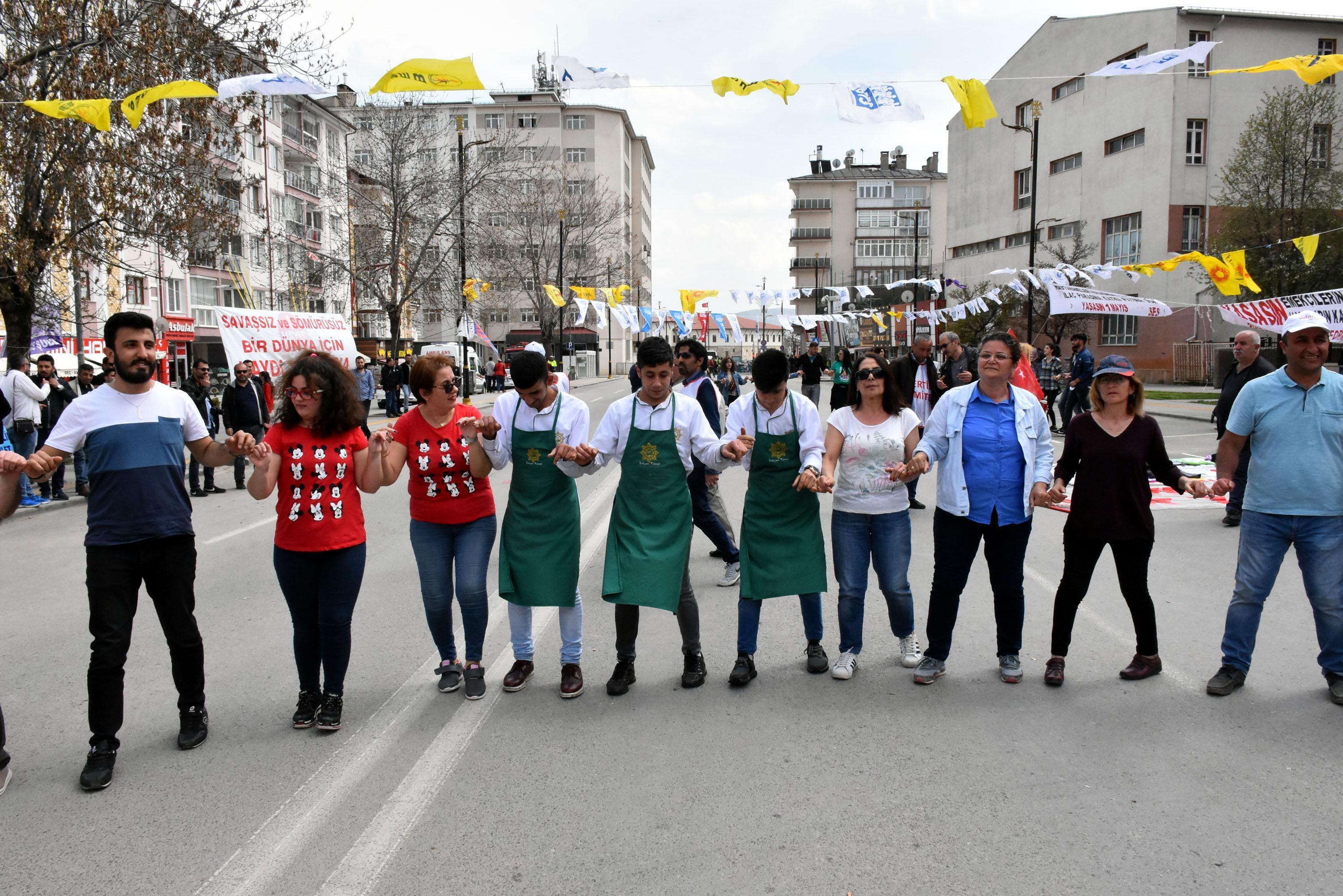 Yurtta 1 Mayıs kutlamaları