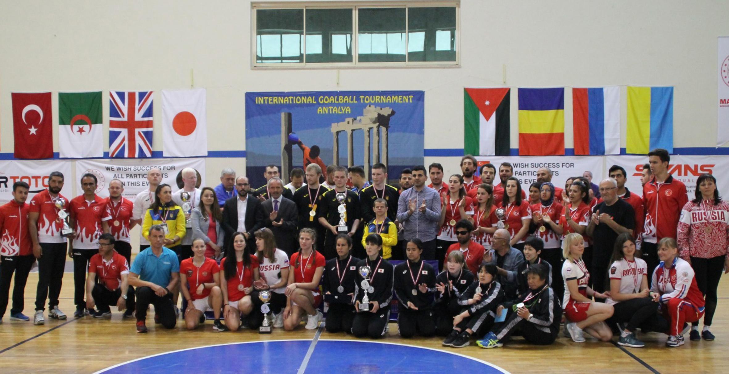 Uluslararası Goalball Turnuvasında Türkiye şampiyon oldu