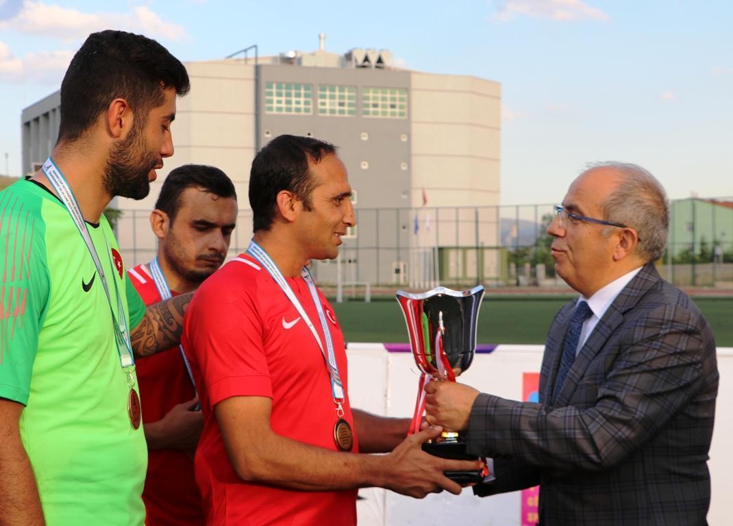 Uluslararası Görme Engelliler Ankara Kupasında şampiyon Türkiye