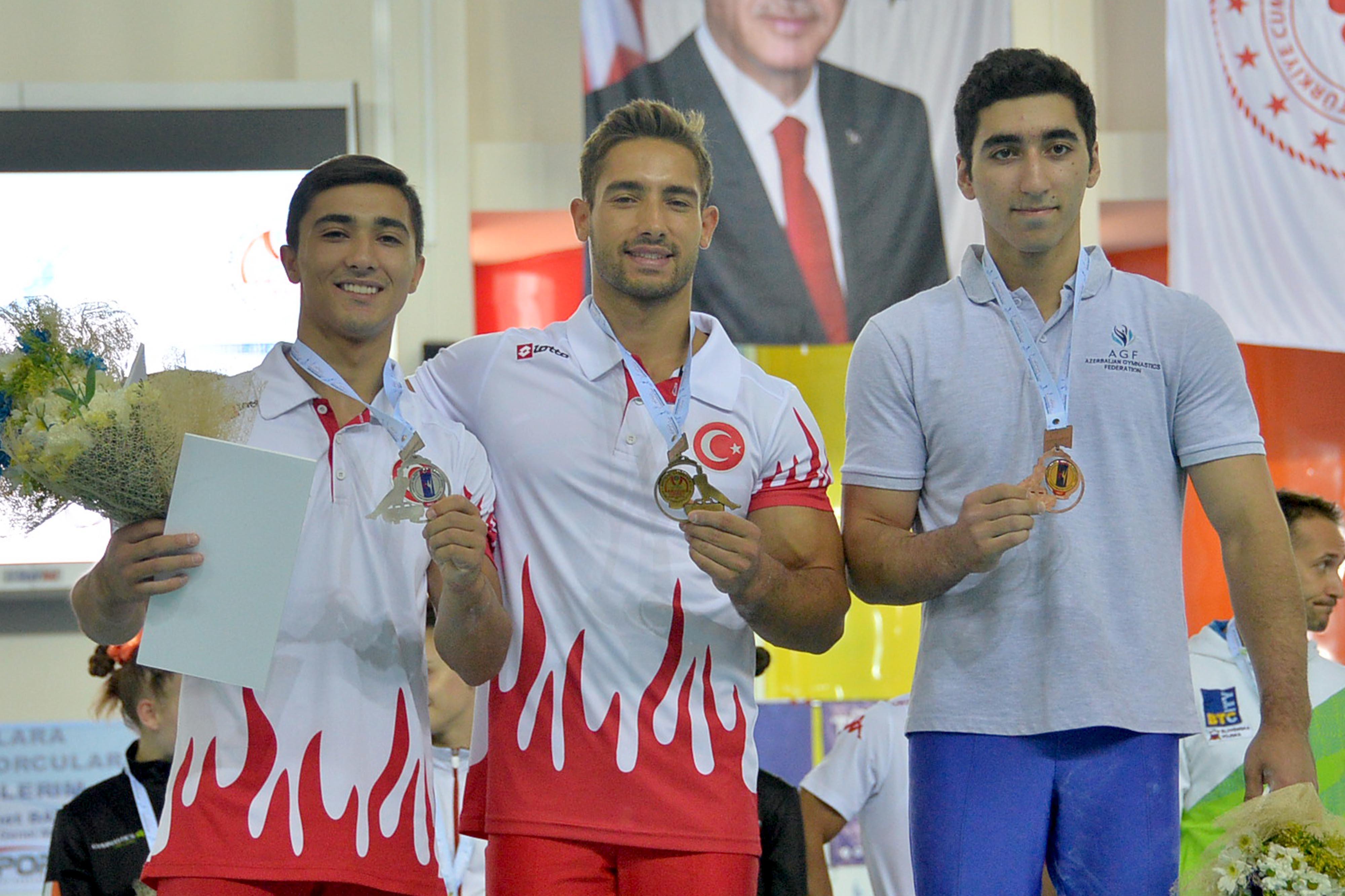 Artistik Cimnastik Dünya Kupasında şampiyon Türkiye