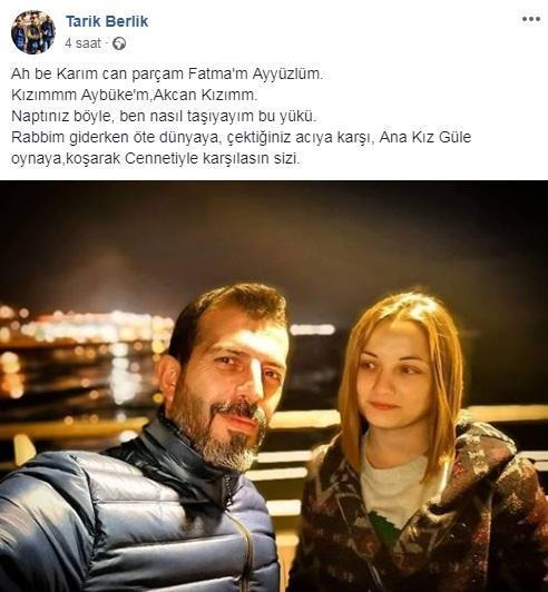 İntihar eden Fatma ve bebeği Aybüke için duygusal paylaşım