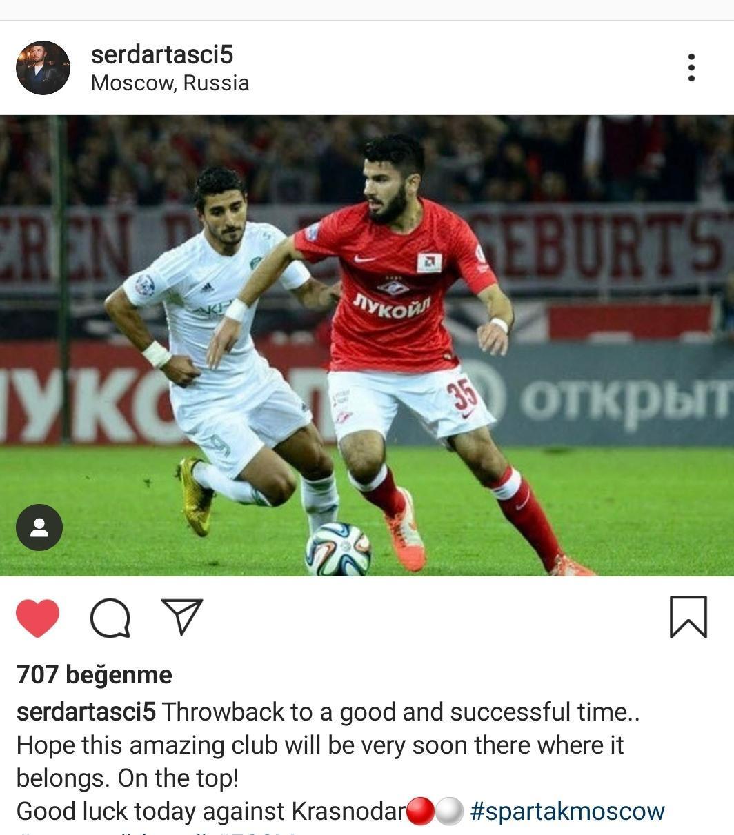 Serdar Taşçının paylaşımına Ruslardan büyük ilgi