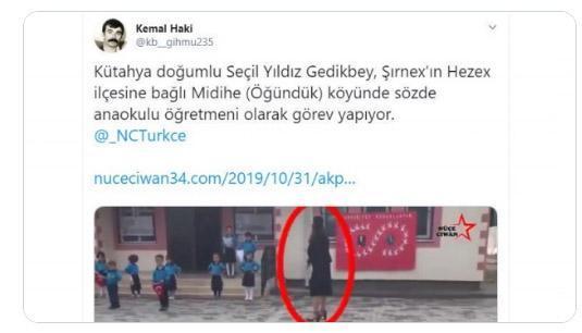 Tehdit edilen Seçil öğretmen için Türkiye seferber oldu