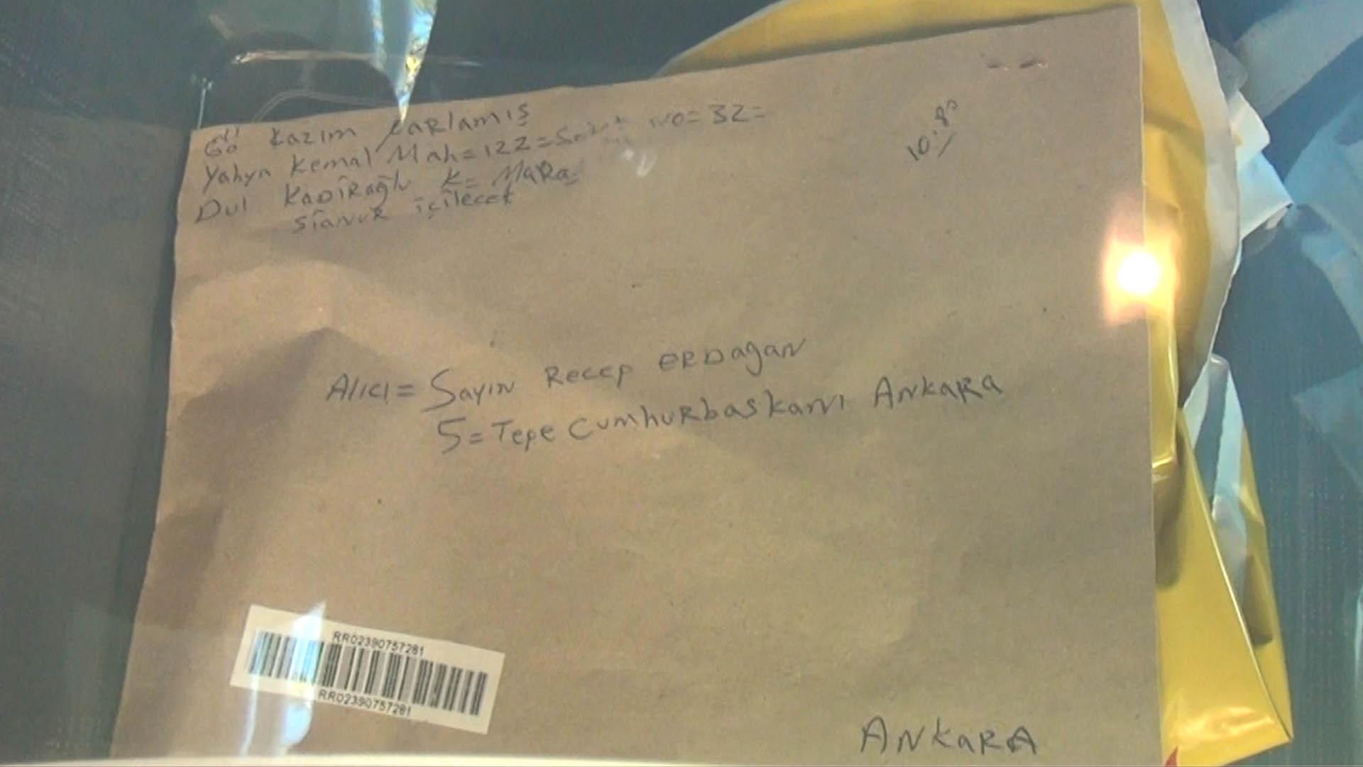 ‘Cumhurbaşkanlığı Külliyesi’ne diye not düşmüştü Mektup gizemi çözüldü