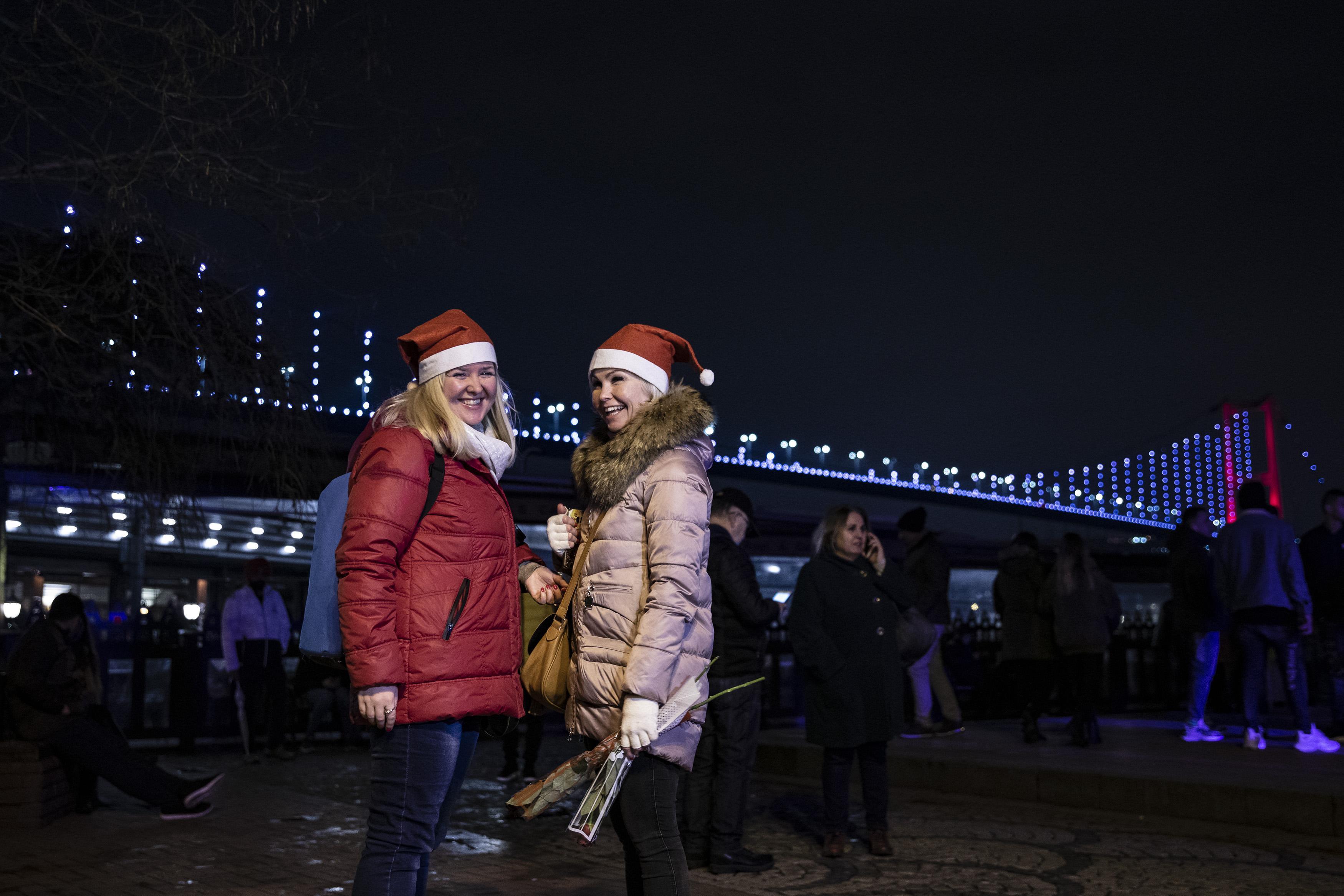 İstanbul yeni yıla böyle girdi