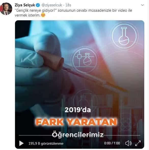 Bakan Selçuk: Daha güzel yarınlara yürüyeceğiz