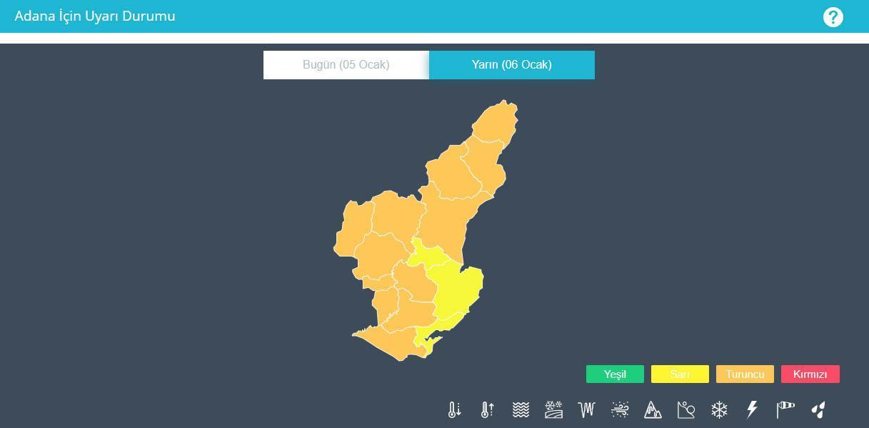 Meteorolojiden kırmızı uyarı: Çarşamba gününe kadar sürecek