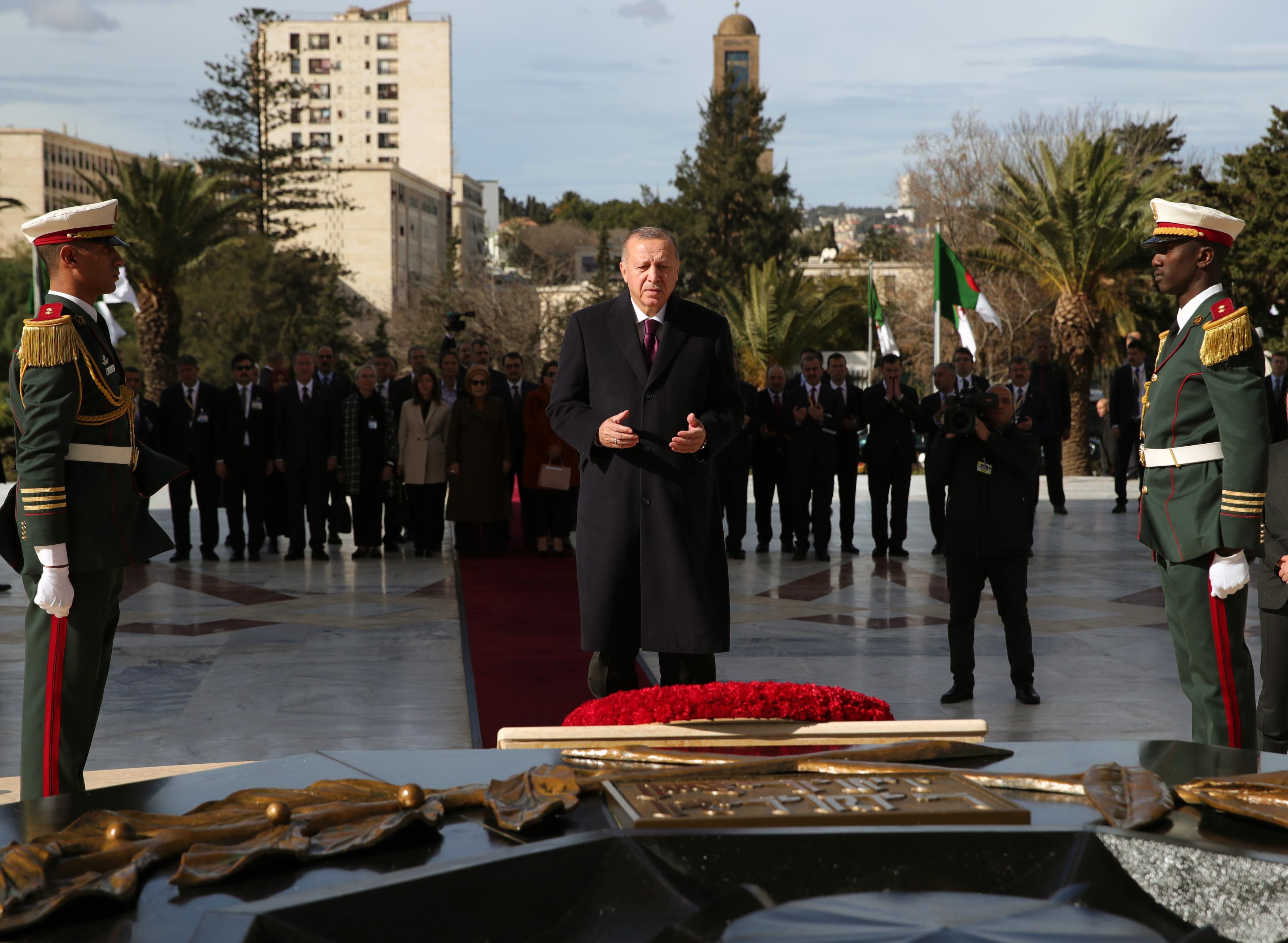 Cumhurbaşkanı Erdoğan, Cezayir’de