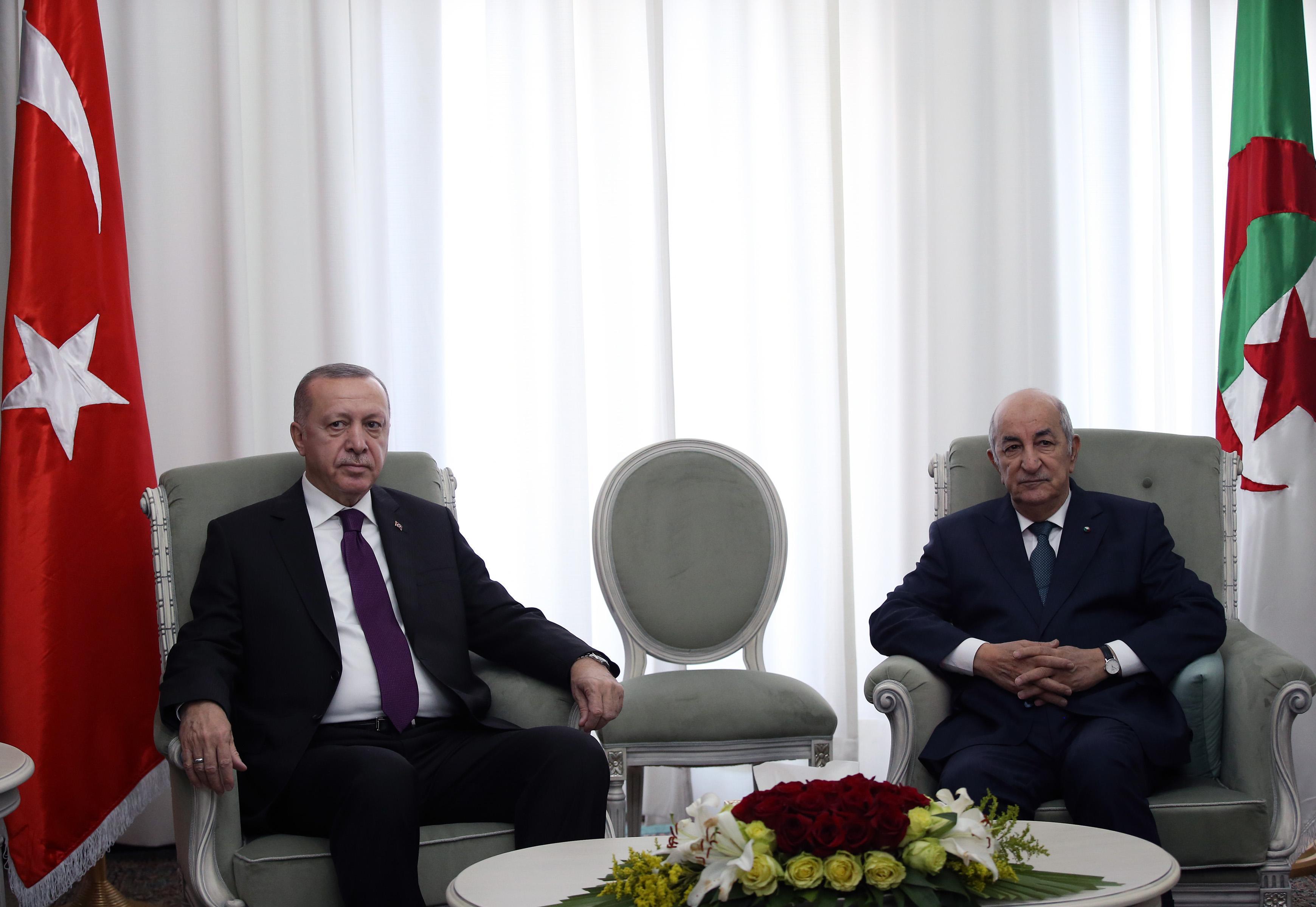 Cumhurbaşkanı Erdoğan, Cezayir’de
