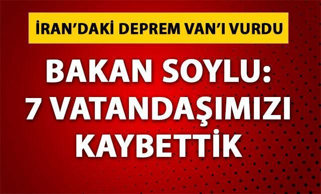 İran sınırında 5.9 büyüklüğünde deprem; çevre iller sallandı