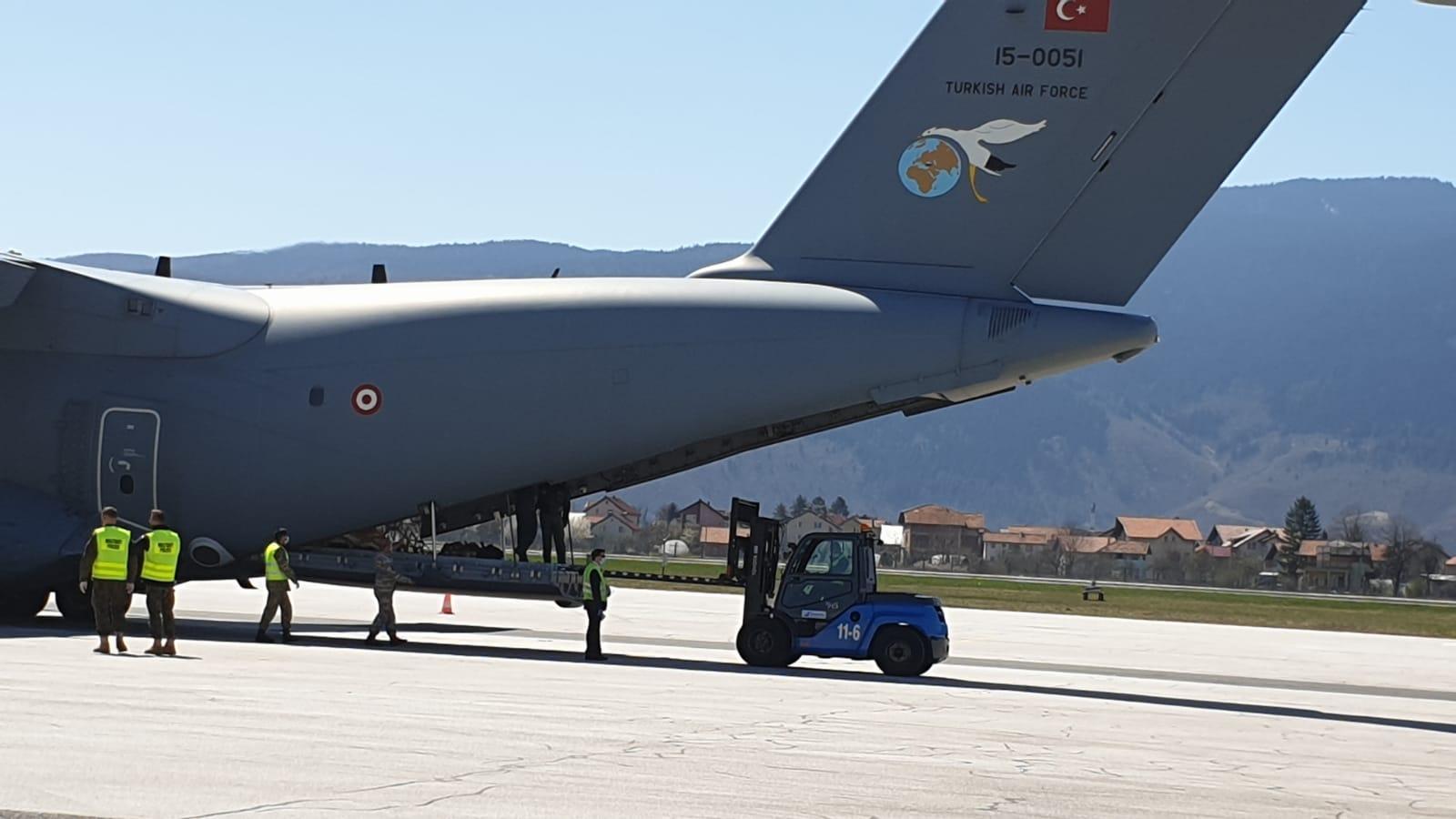 12 saatlik görev başarıyla tamamlandı, Airbus A400M Ankaraya iniş yaptı