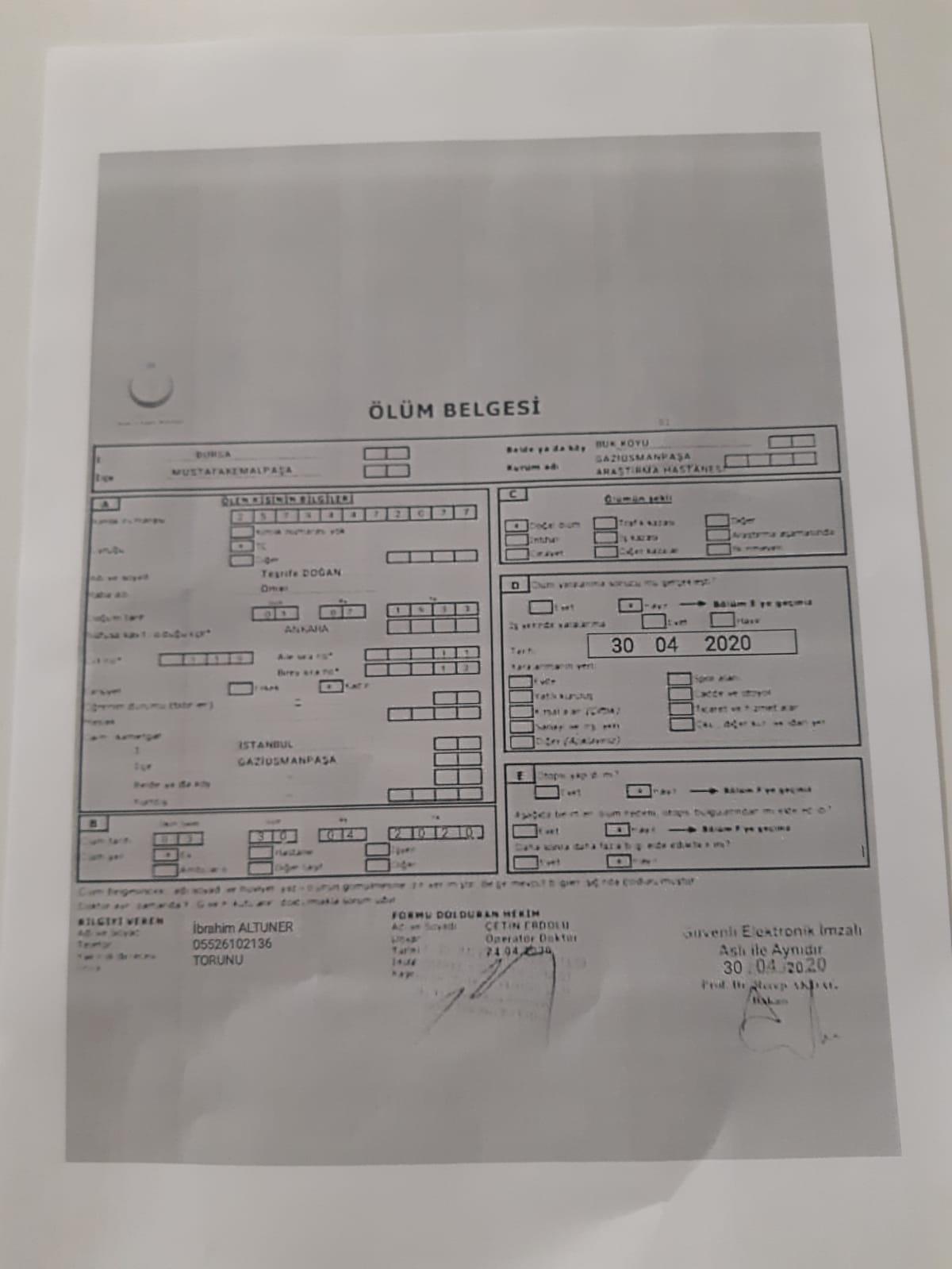 Sahte ölüm belgesi ile uyuşturucu sevkiyatı yapan 2 kişiye gözaltı