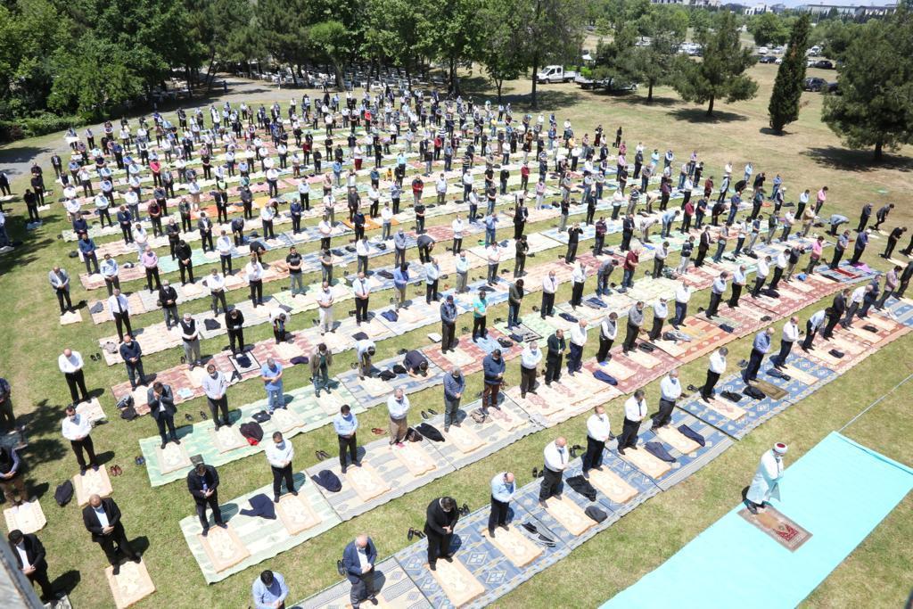 74 gün sonra ilk Cuma namazı